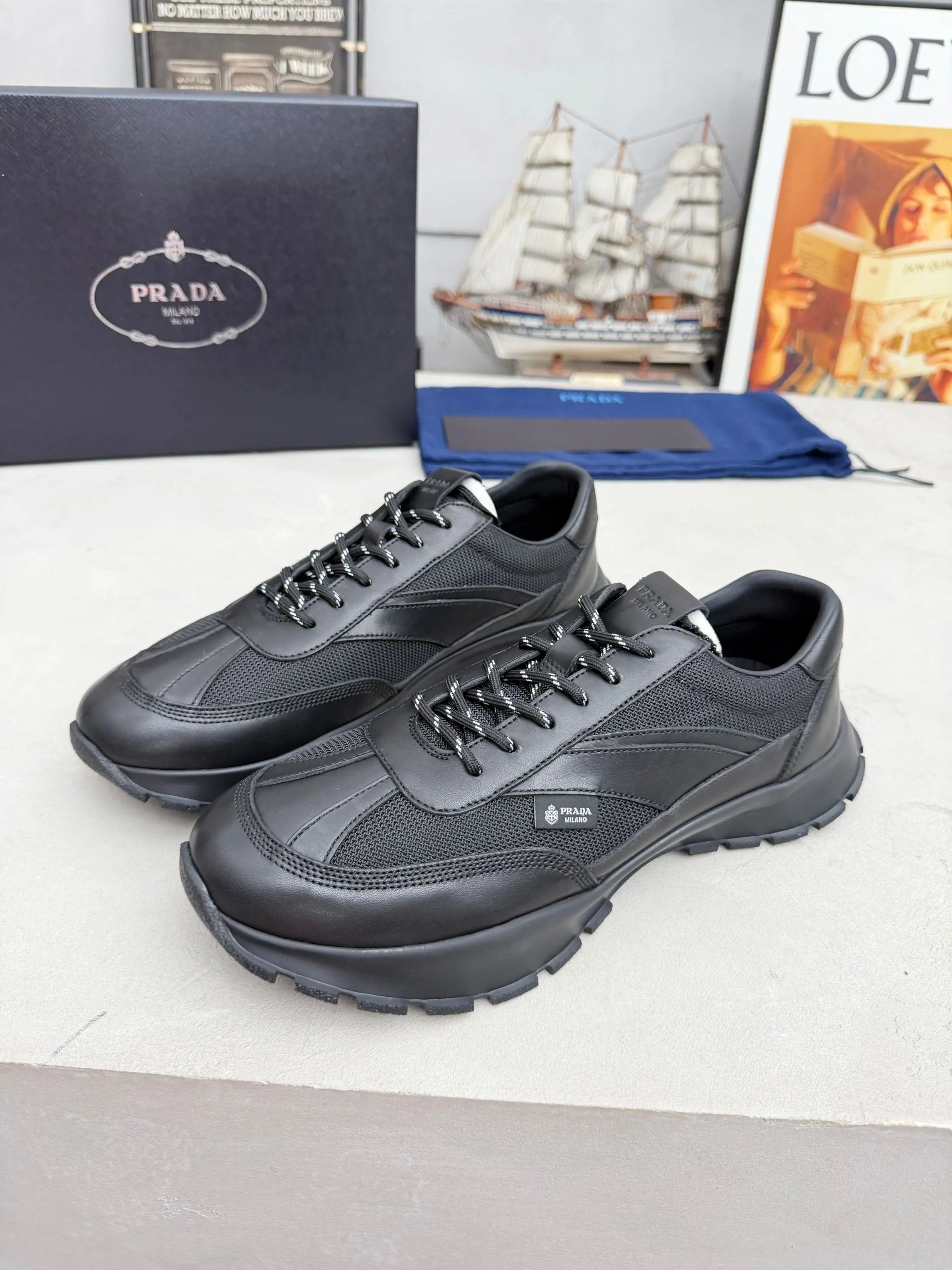 Men's Sneakers PRADA 17704032