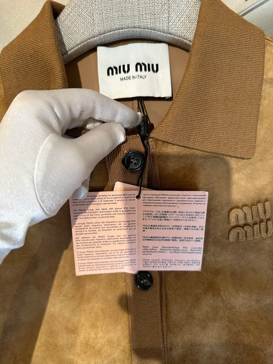 Women's Leather Jackets And Sheepskin Coats MIU MIU 17399771