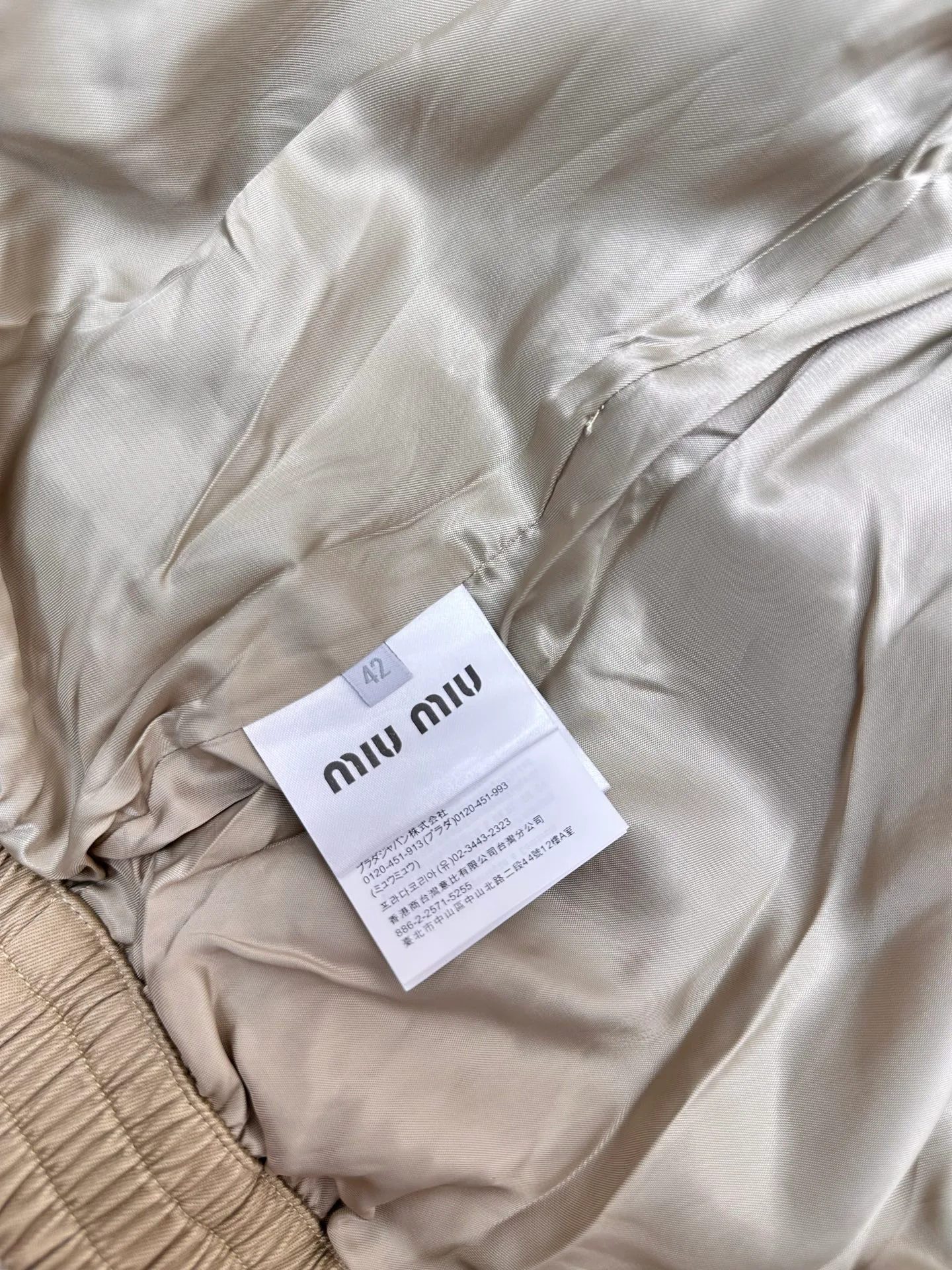 Men's Jackets And Down Jackets MIU MIU 18179286