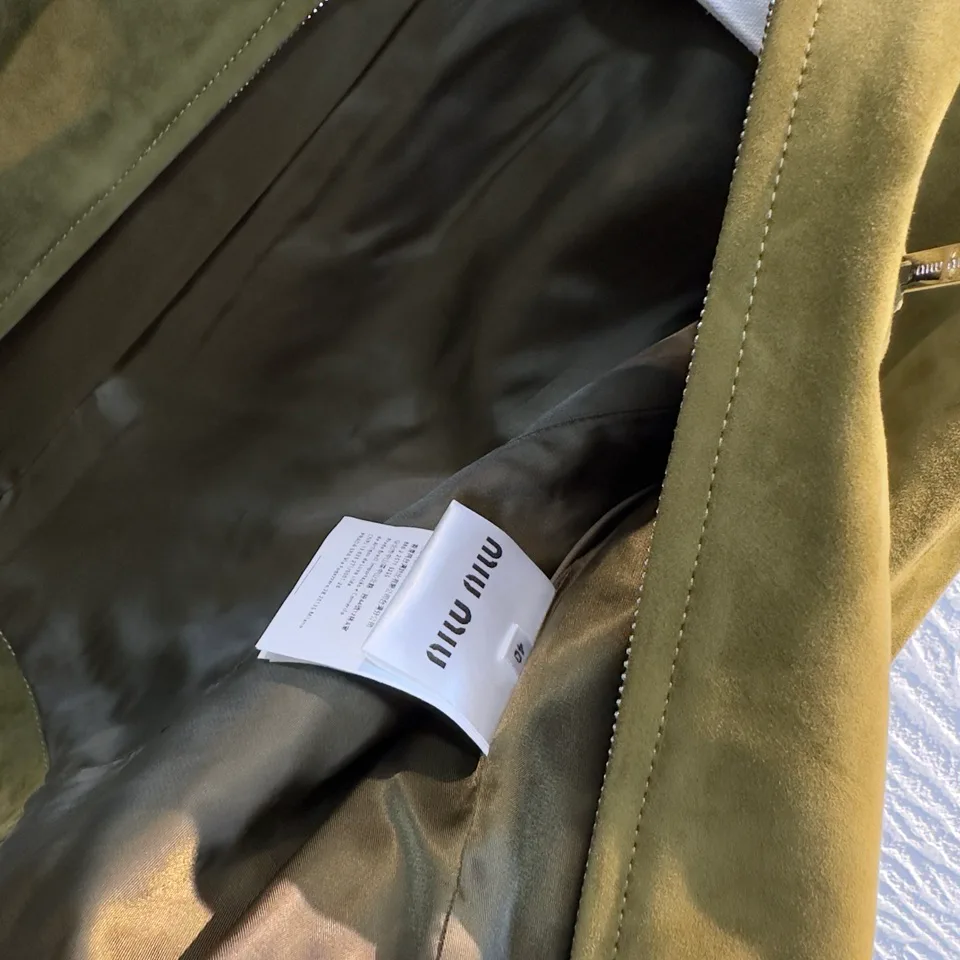 Women's Leather Jackets And Sheepskin Coats MIU MIU 17733467