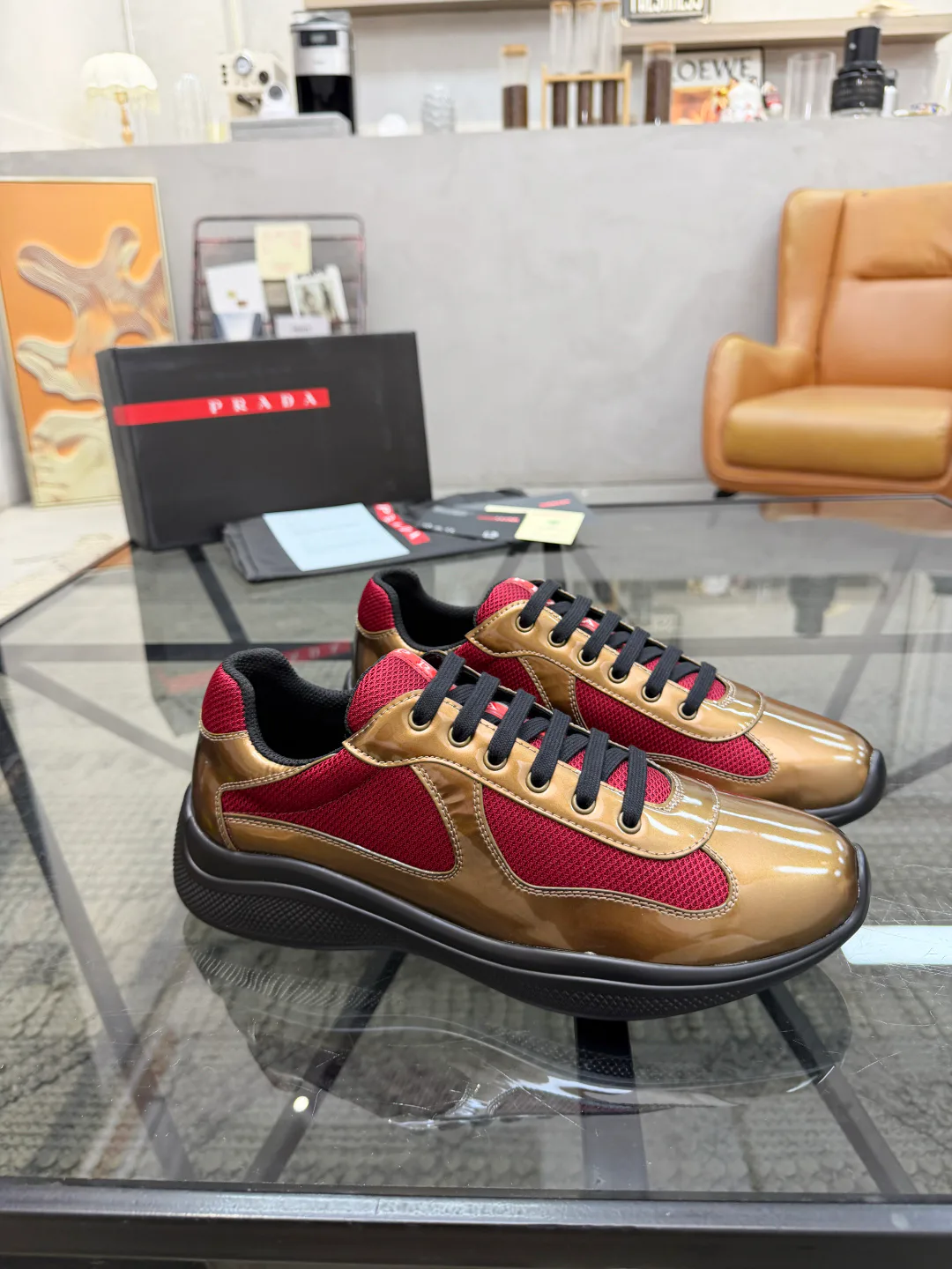Men's Sneakers PRADA 18500153