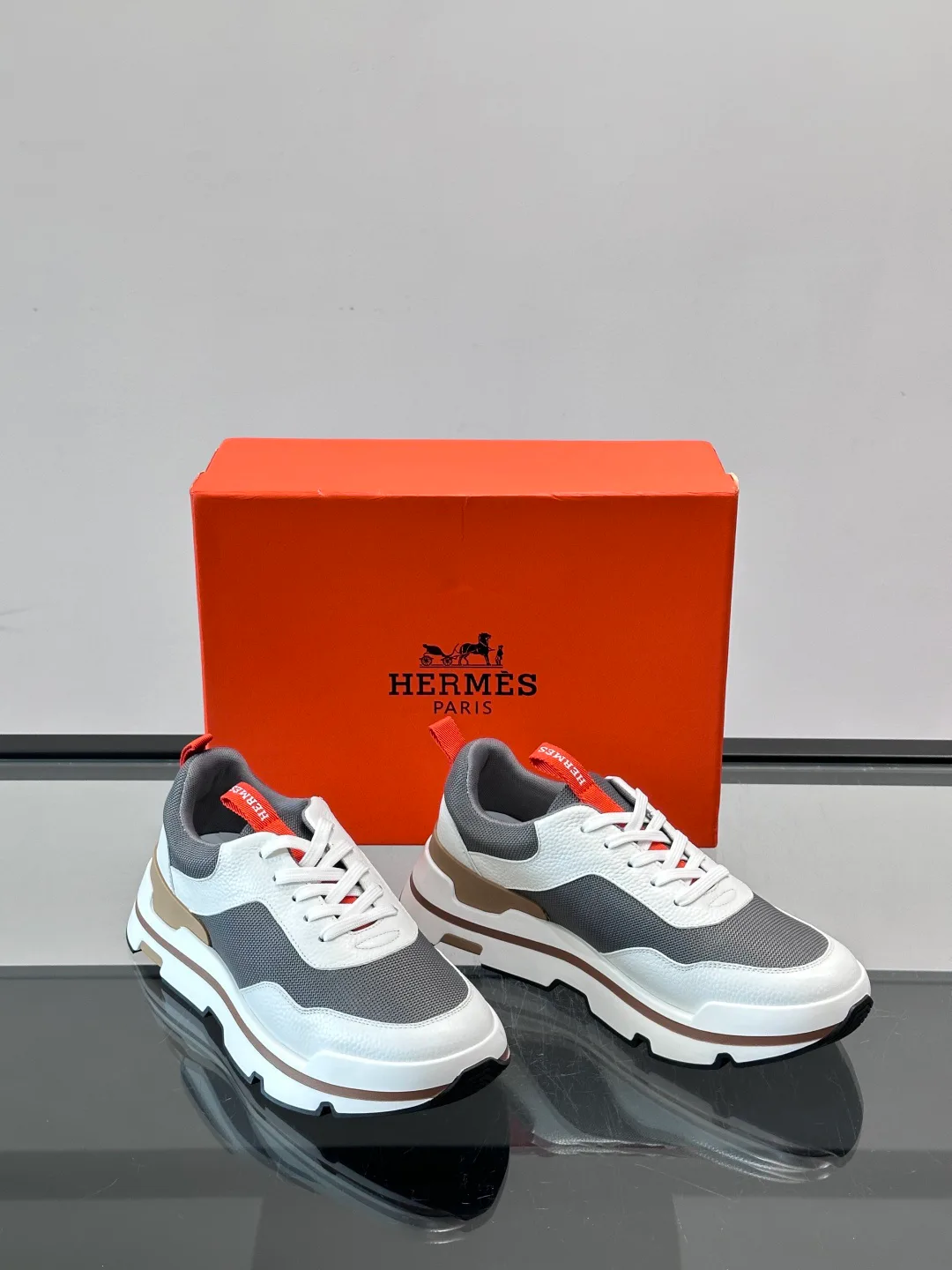 Men's Sneakers HERMES 17689304