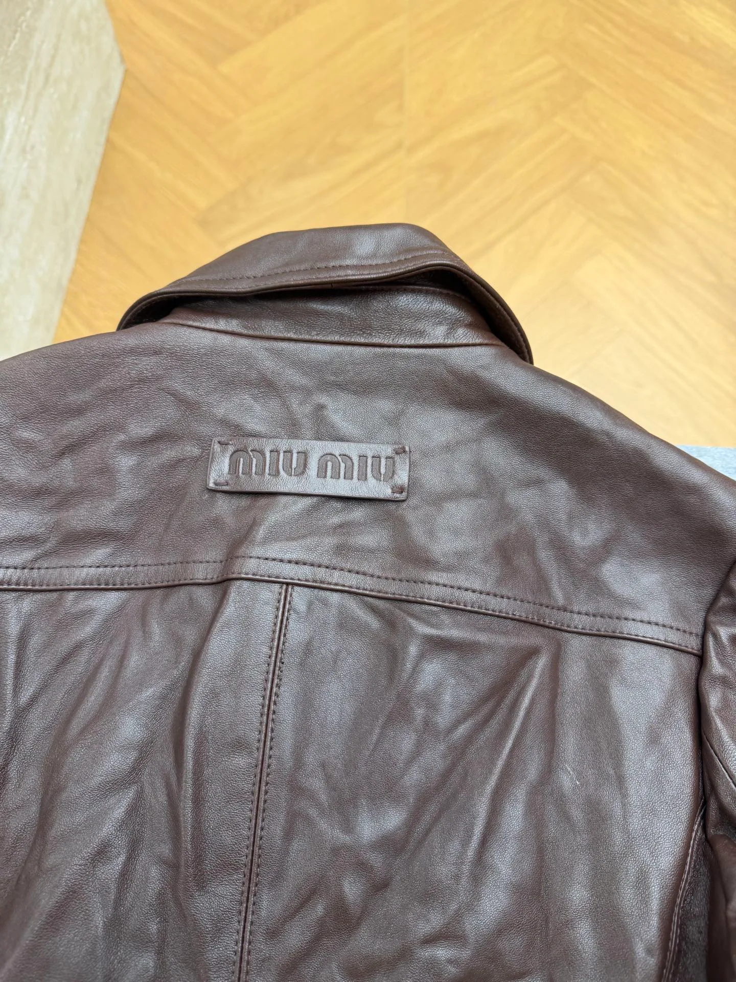 Women's Leather Jackets And Sheepskin Coats MIU MIU 17998802
