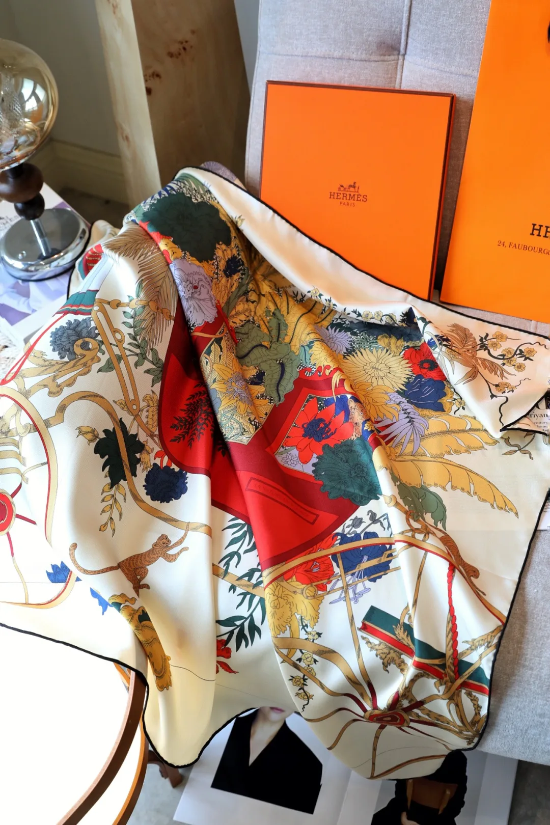 Silk Scarves HERMES 18093531