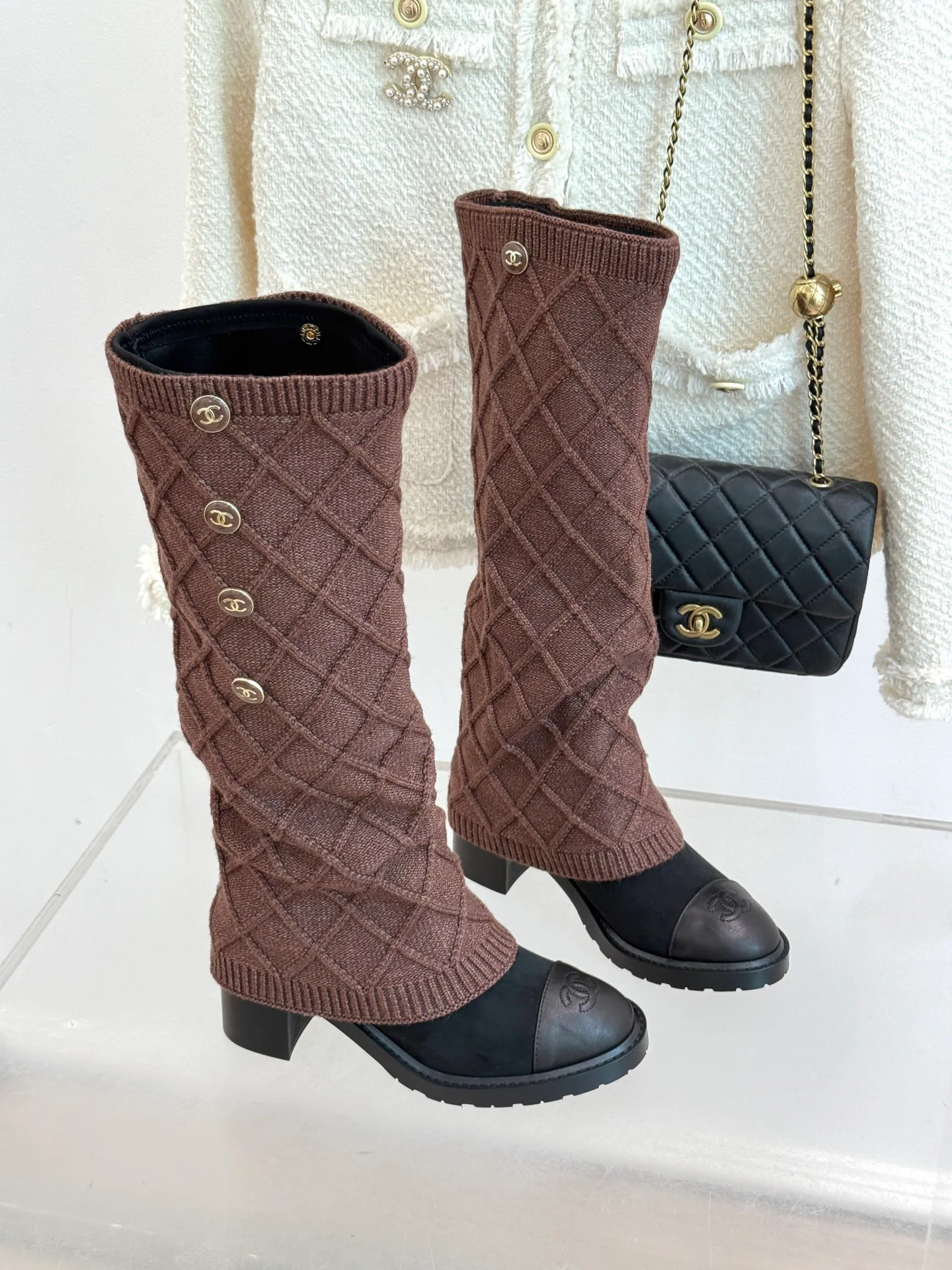 Women's Boots CHANEL 17831311