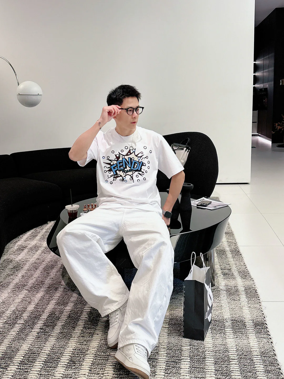 Men's T-Shirts FENDI 17349054