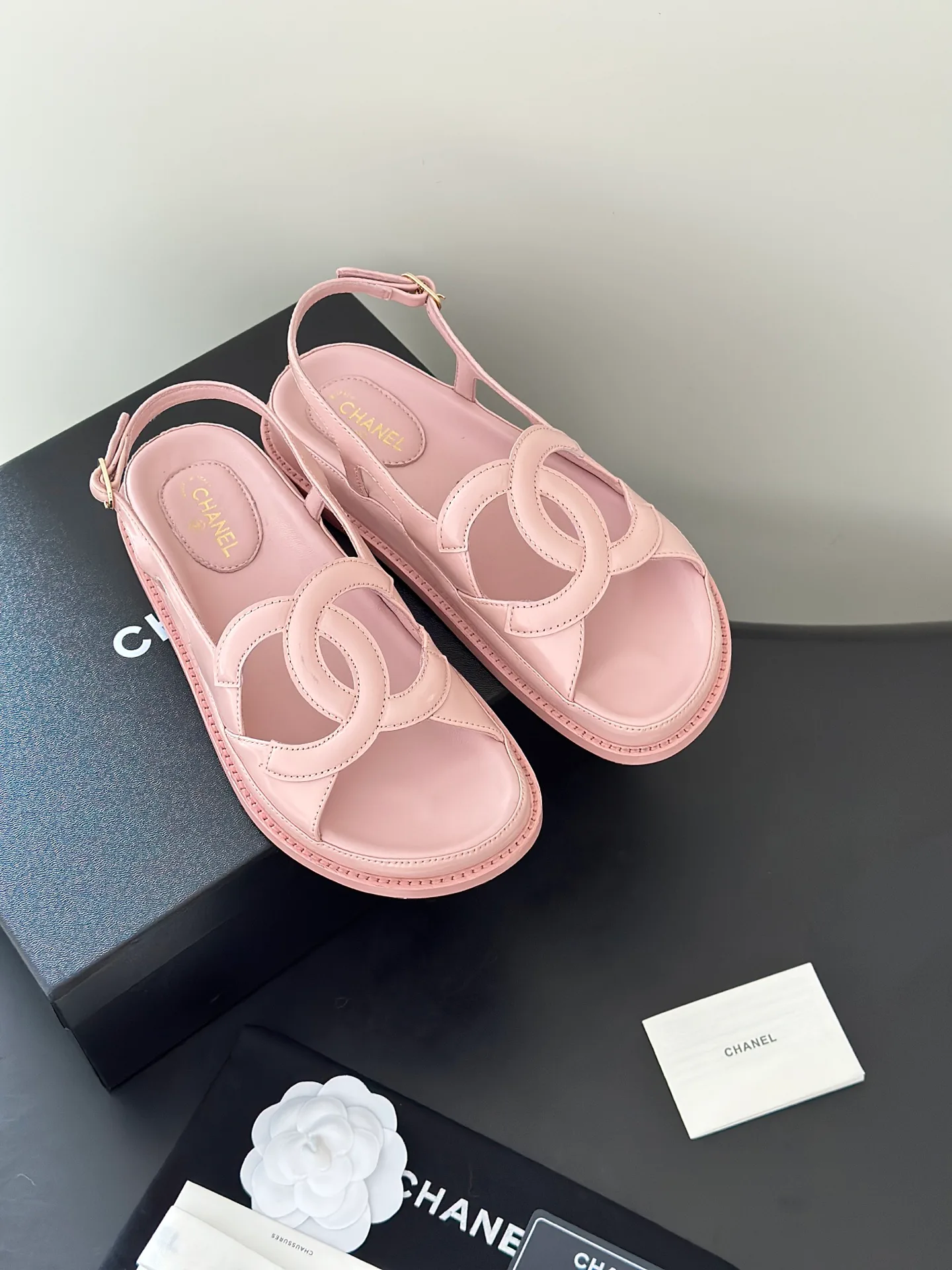 Women's Open-Toe Sandals CHANEL 18143026