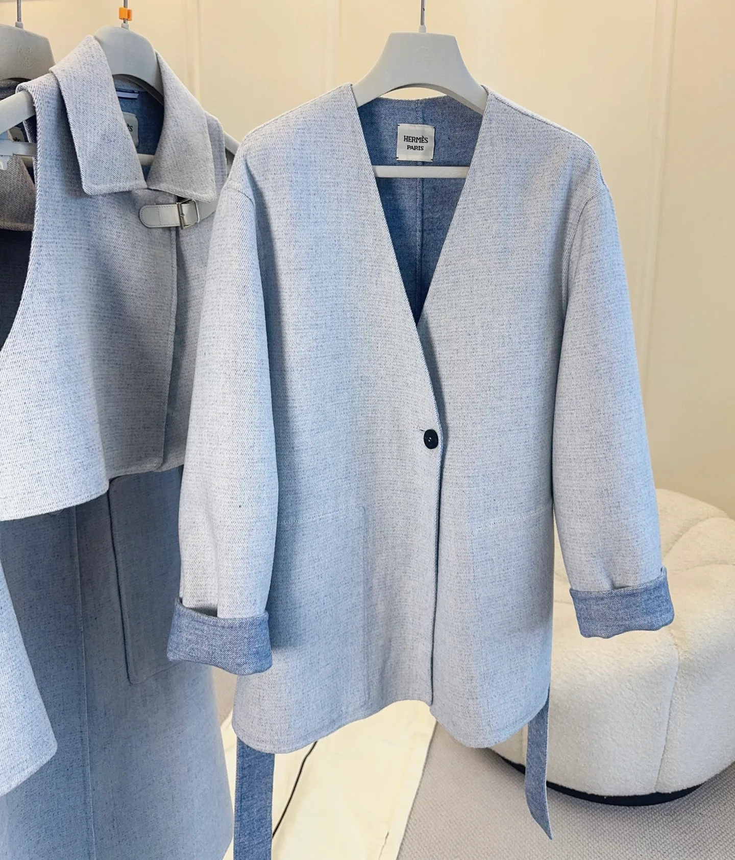 Women's Coats HERMES 18238068
