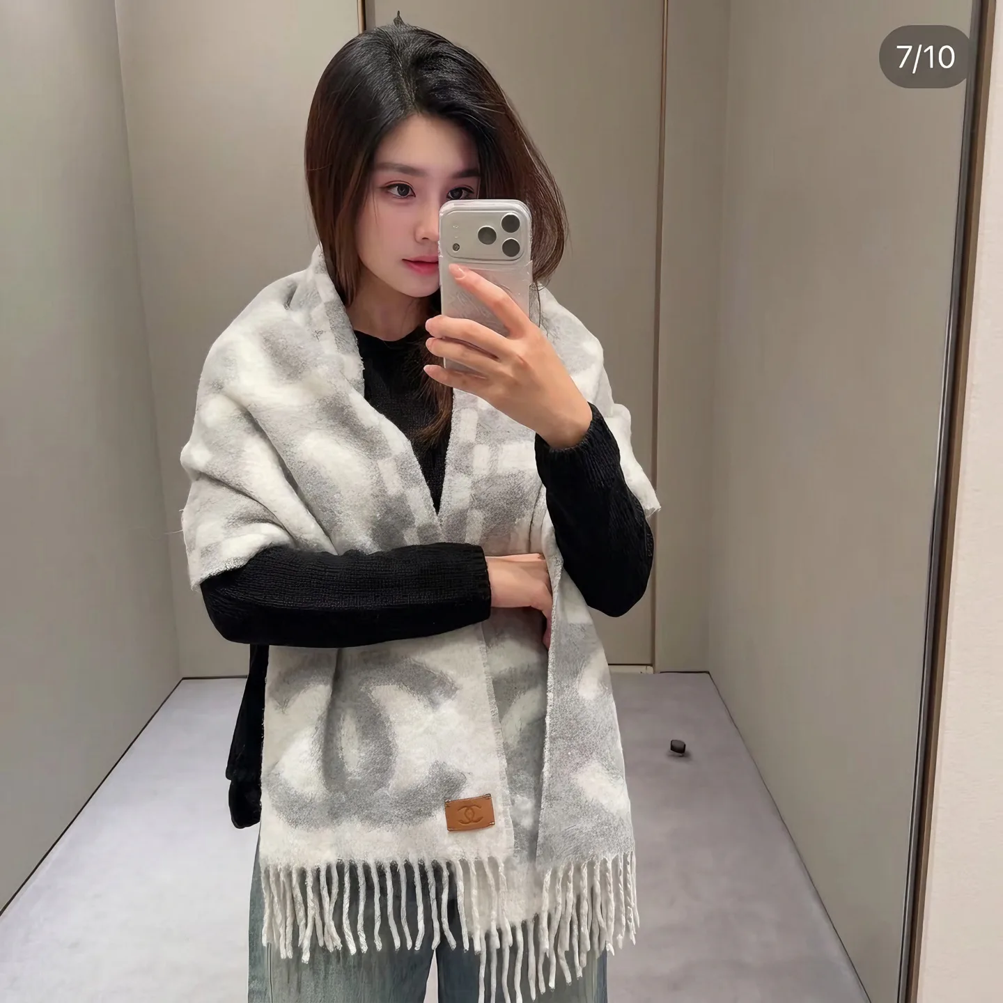 Scarves CHANEL 18322569