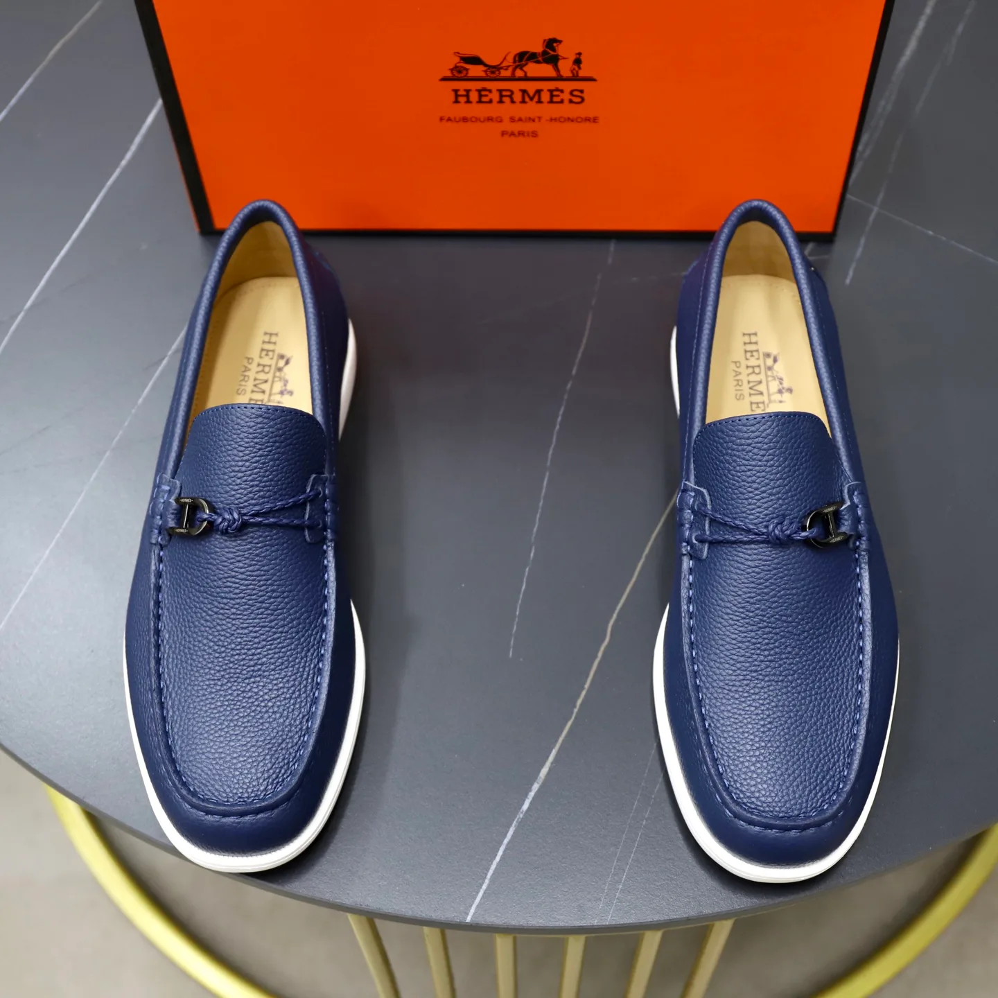 Men's Loafers And Dress Shoes HERMES 18103099