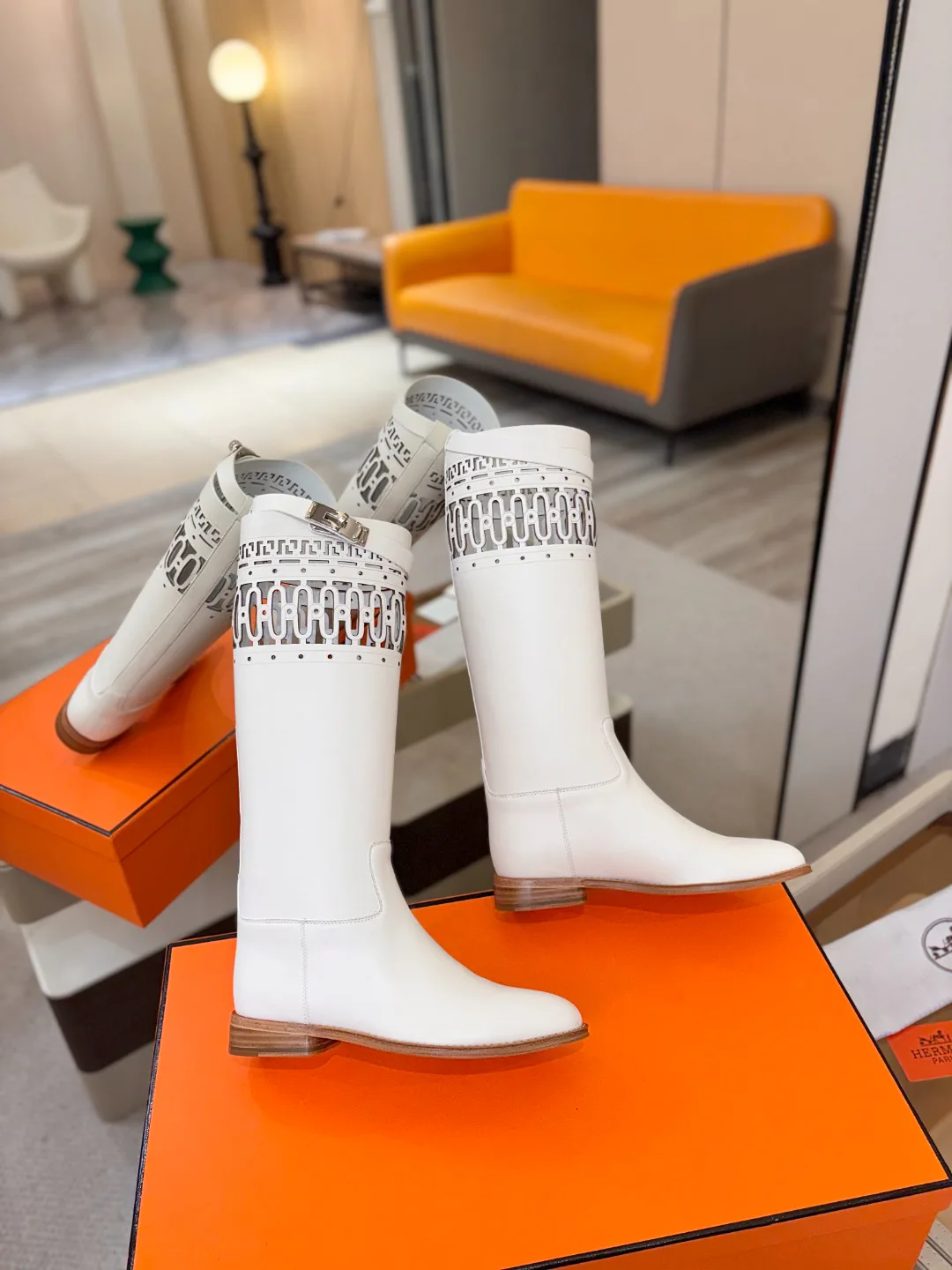 Women's Boots HERMES 18521304