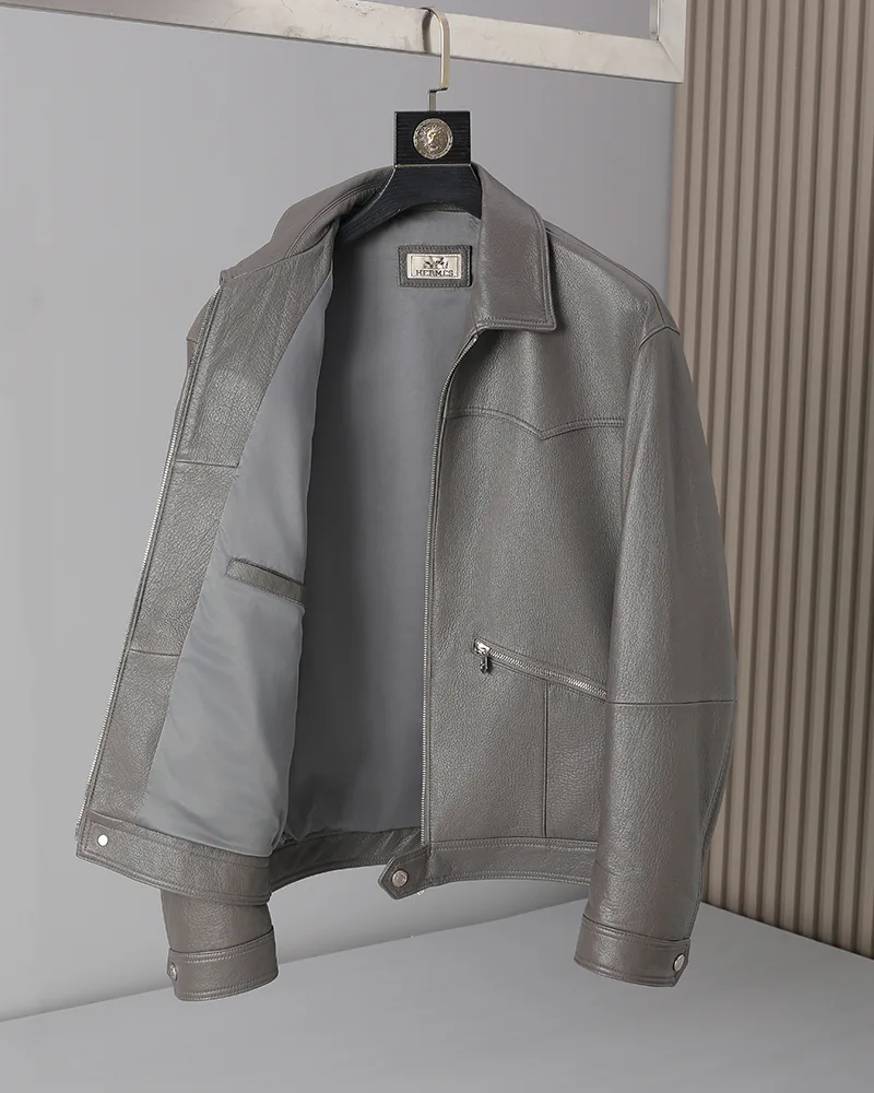 Men's Leather Jackets And Sheepskin Coats HERMES 18298778