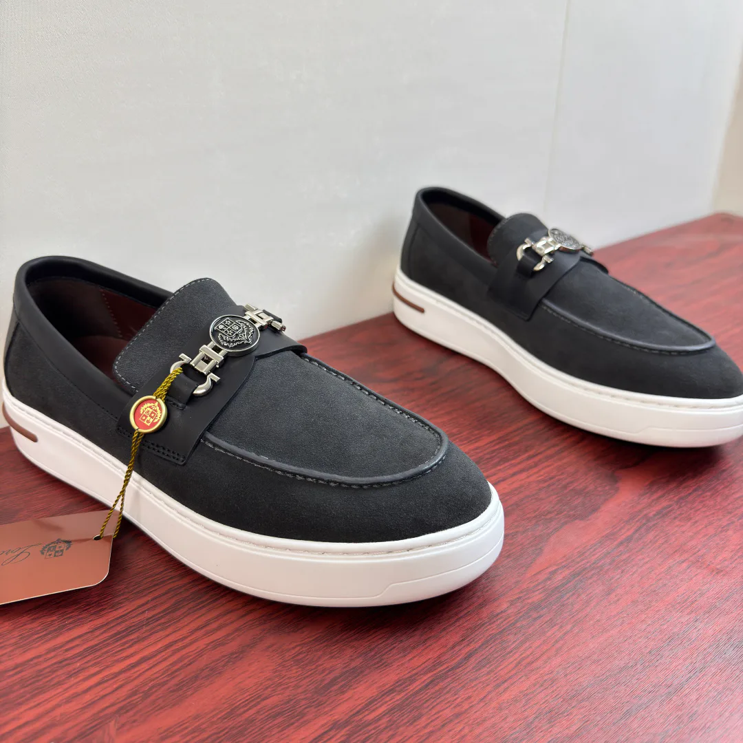 Men's Loafers And Dress Shoes LORO PIANA 18100505