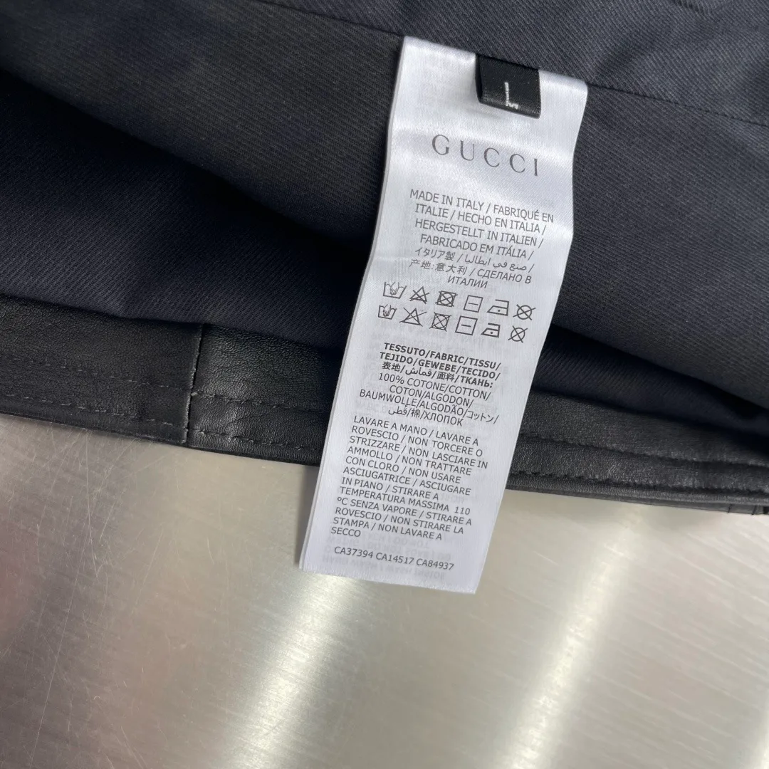 Men's Leather Jackets And Sheepskin Coats GUCCI 17868449