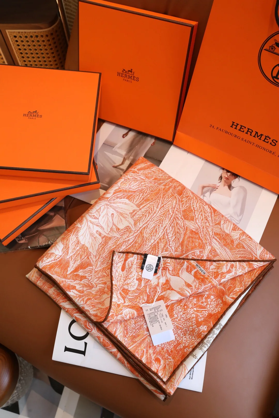 Silk Scarves HERMES 18222503