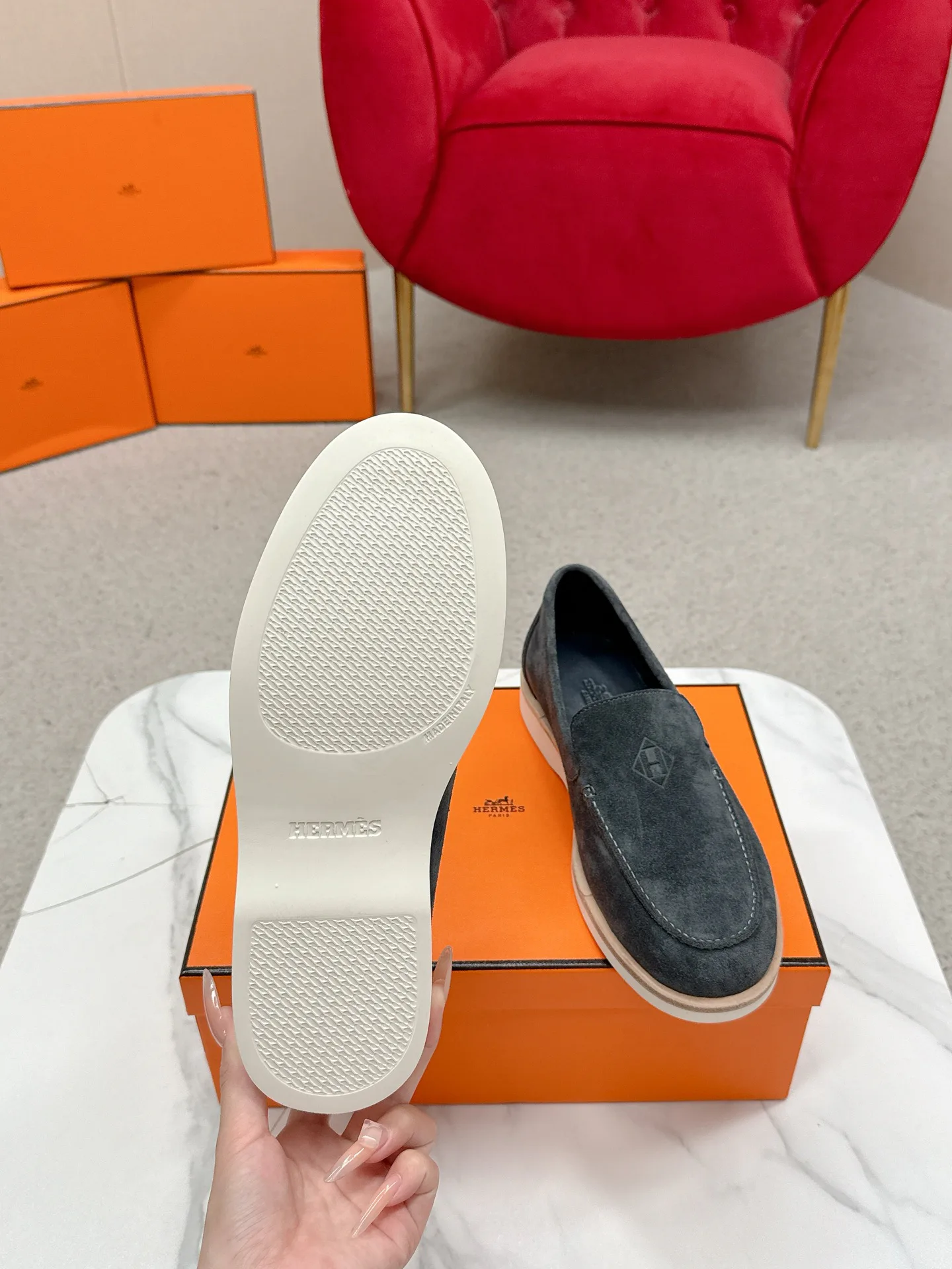 Women's Loafers And Moccasins HERMES 17746037