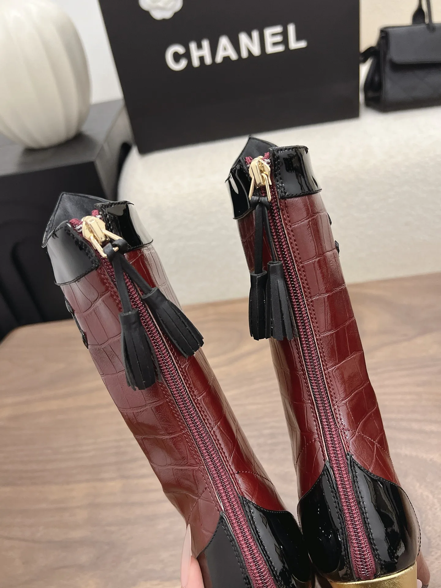 Women's Boots CHANEL 17599945