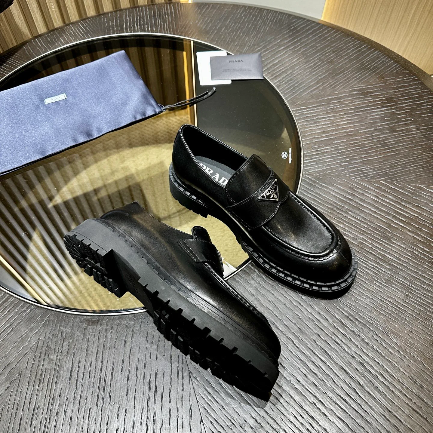 Men's Loafers And Dress Shoes PRADA 18192291