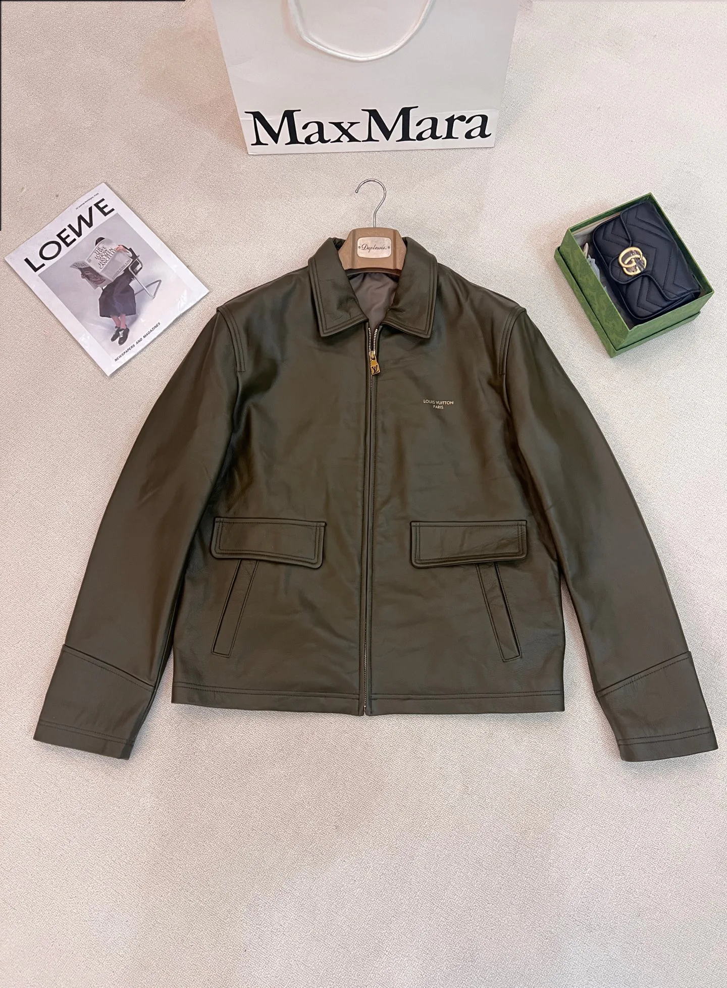 Women's Leather Jackets And Sheepskin Coats LOUIS VUITTON 18408977