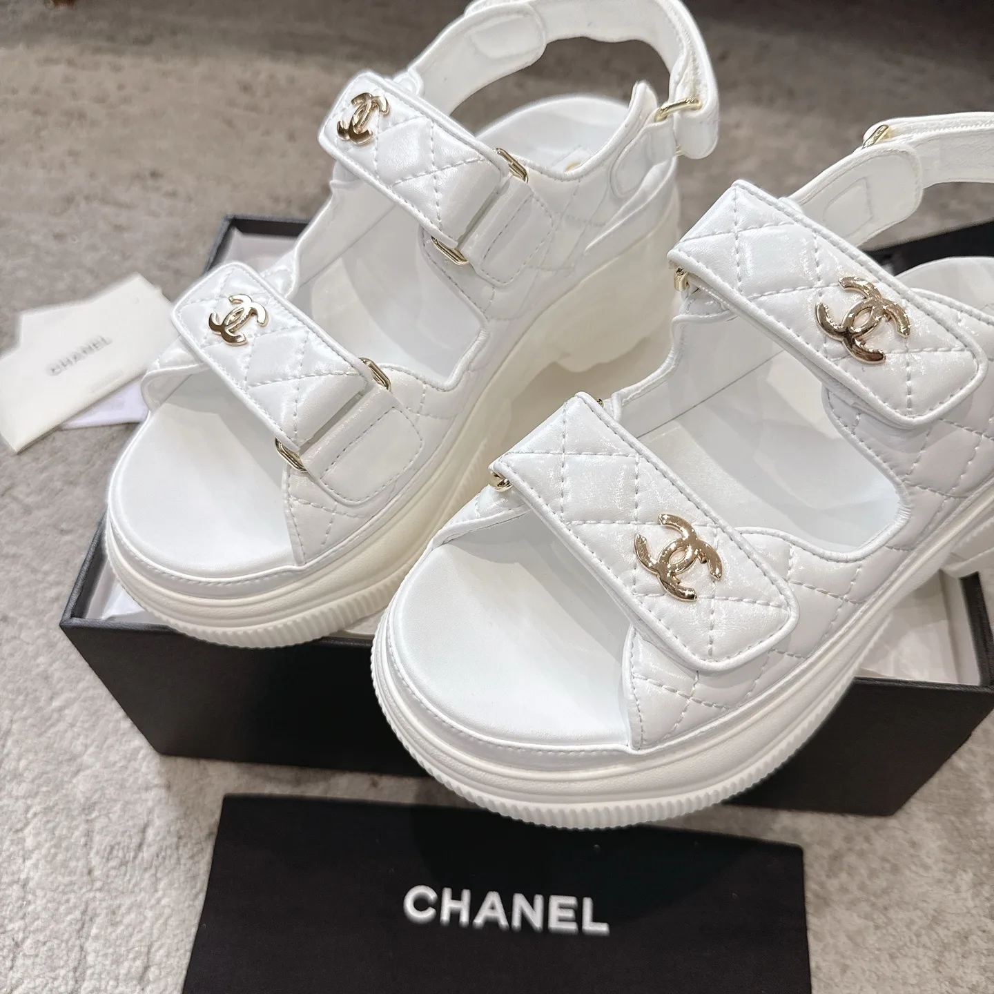 Women's Open-Toe Sandals CHANEL 17572324