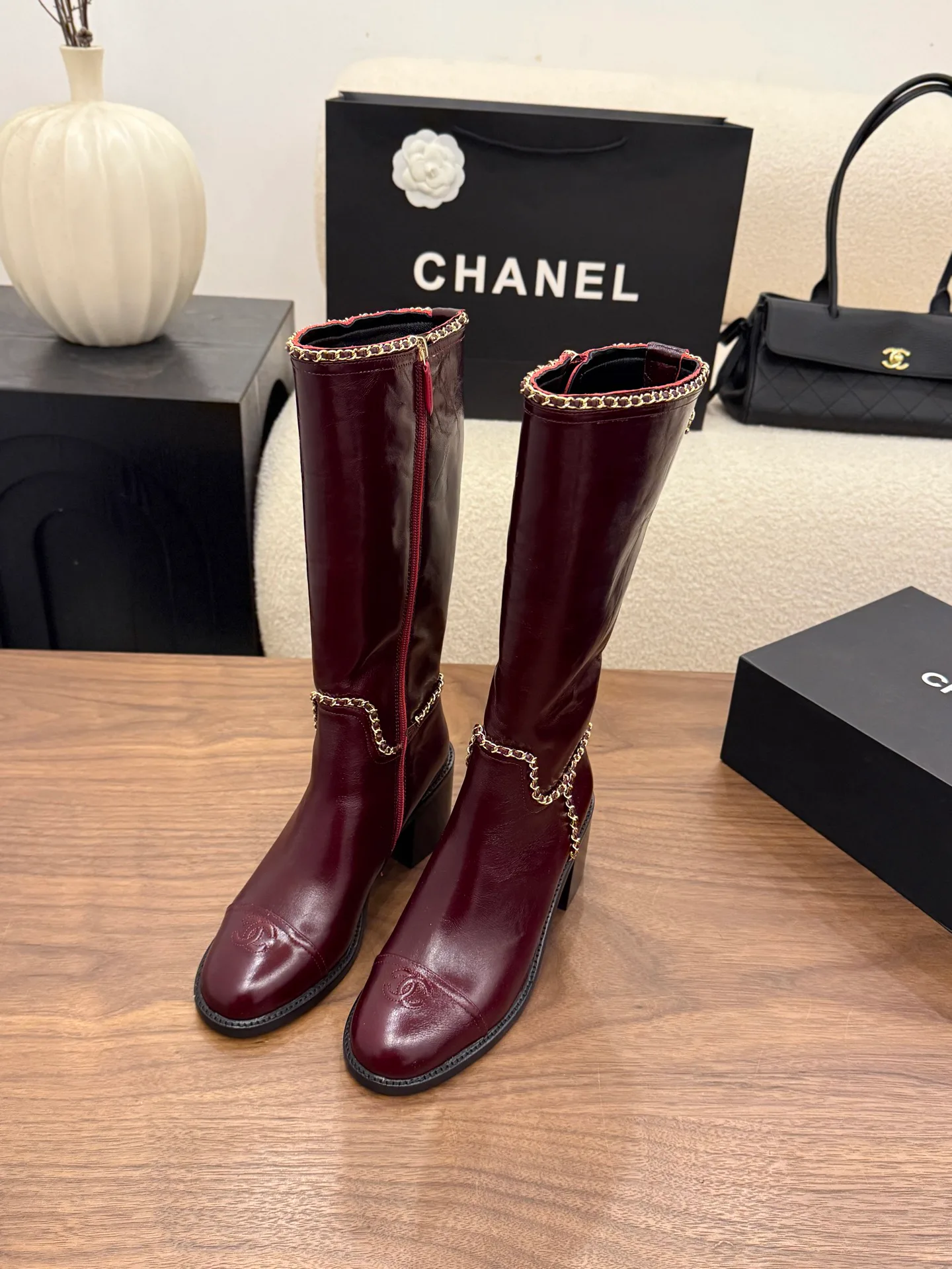 Women's Boots CHANEL 18223580