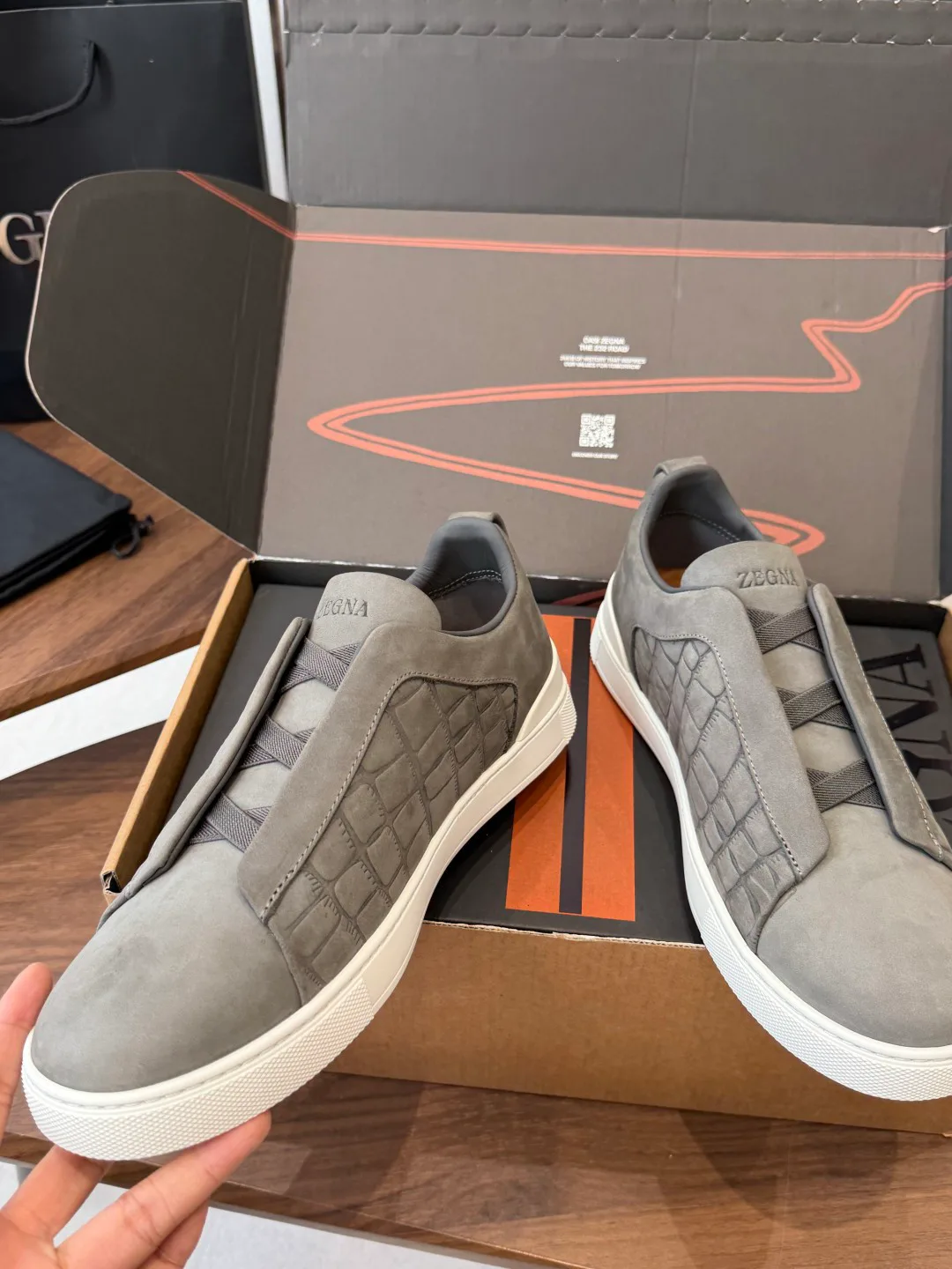 Кроссовки Мужские Zegna 18687691