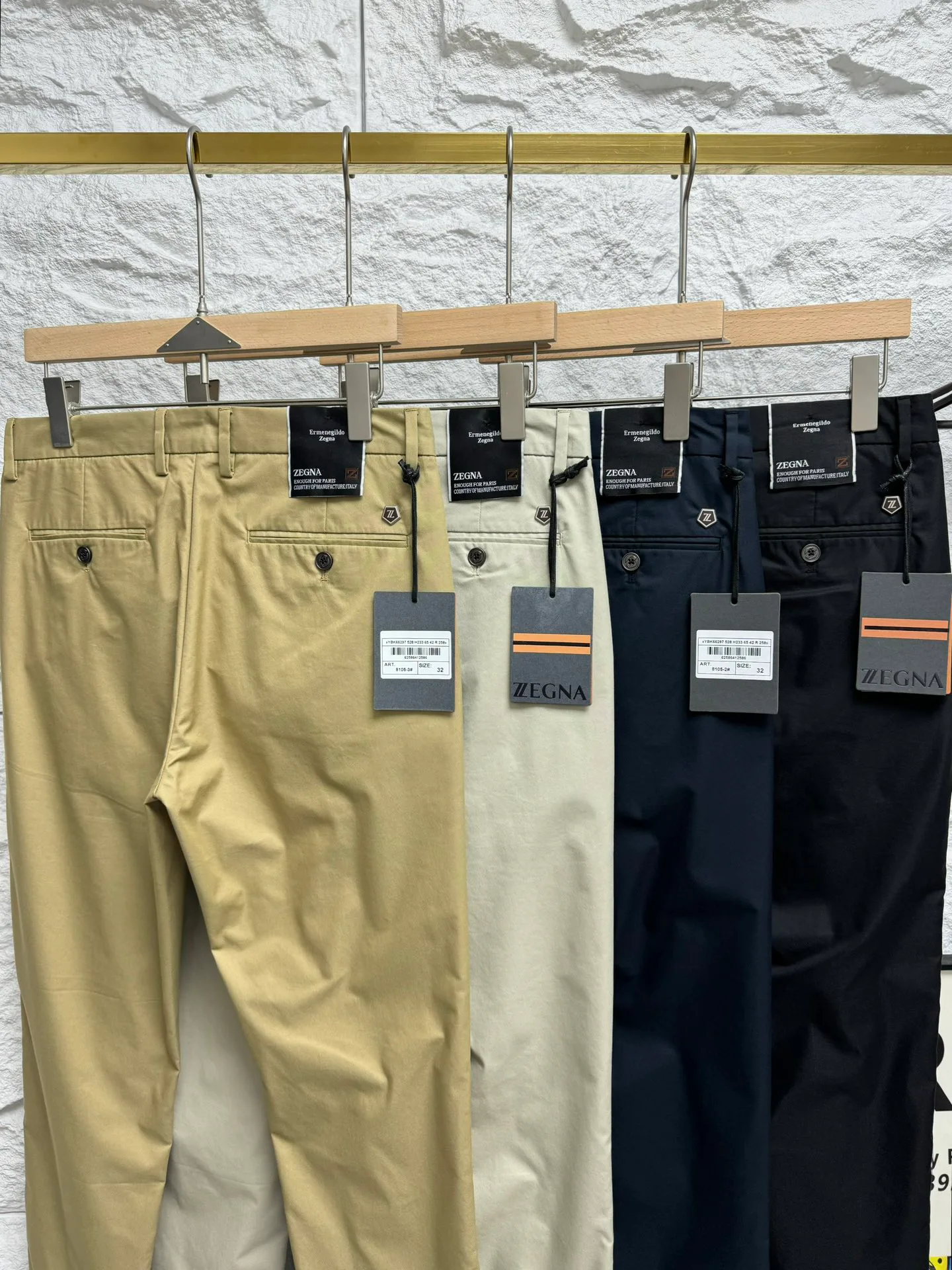 Men's Trousers ZEGNA 17235431