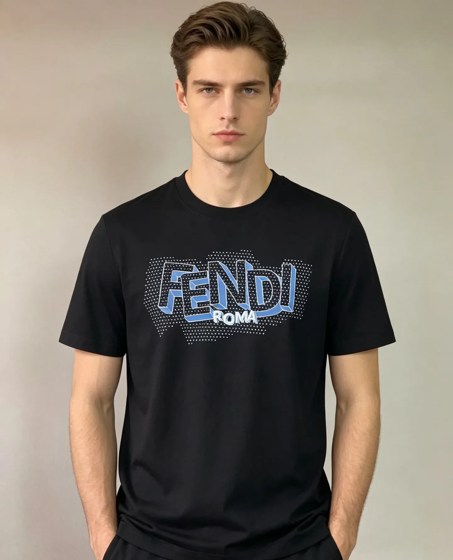 Men's T-Shirts FENDI 17682798