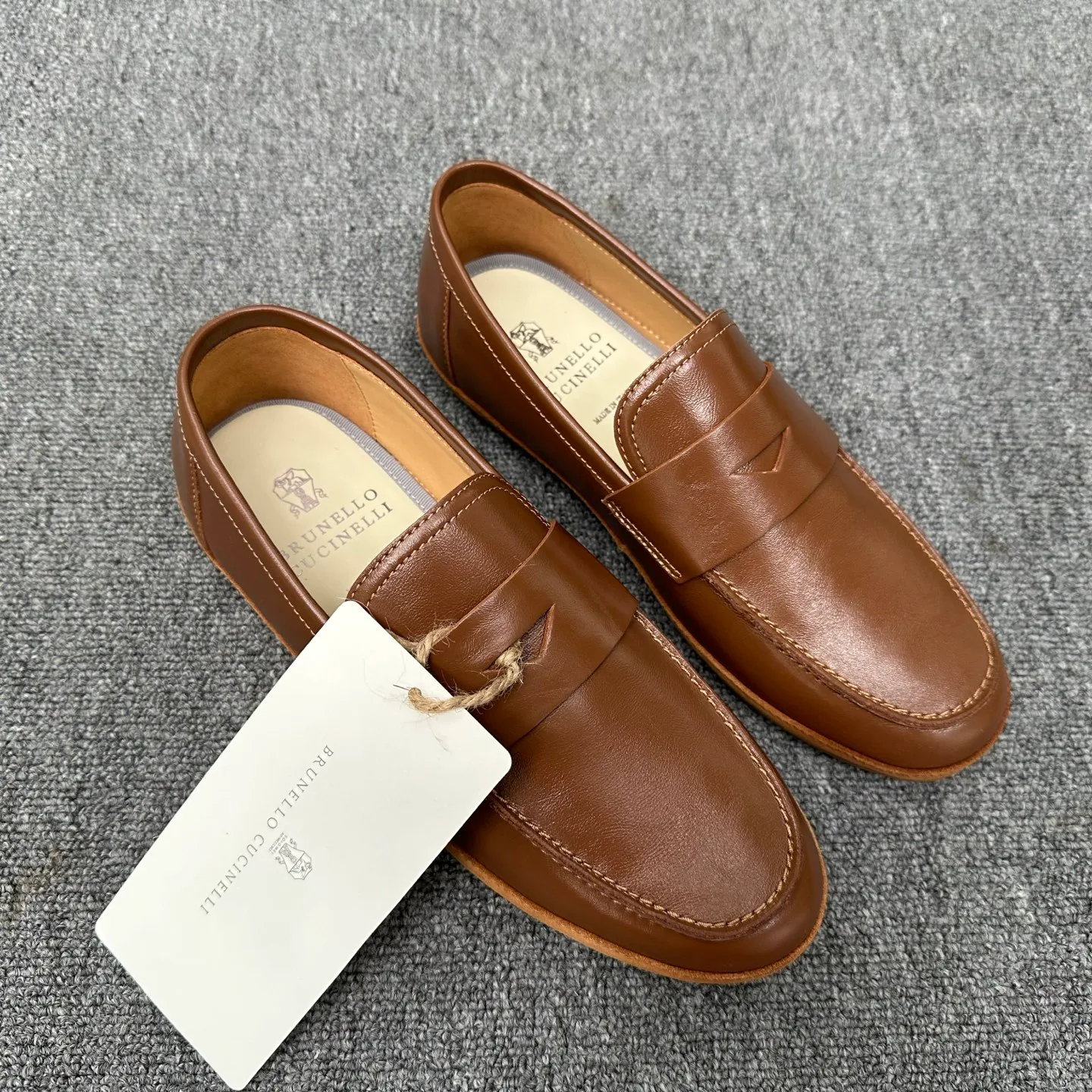 Men's Loafers And Dress Shoes BRUNELLO CUCINELLI 18075753