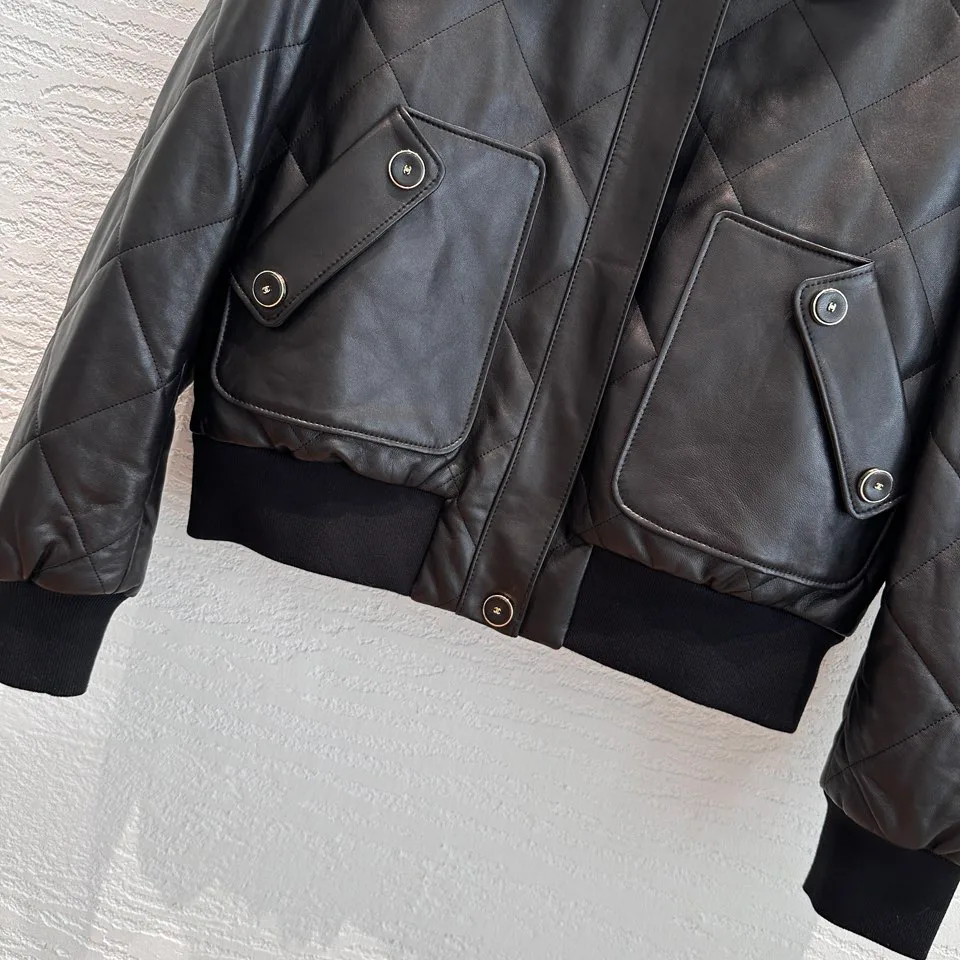 Women's Leather Jackets And Sheepskin Coats CHANEL 18417964