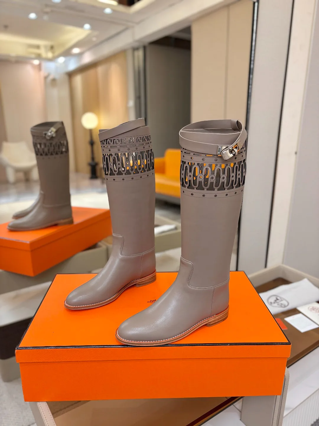 Women's Boots HERMES 18521305