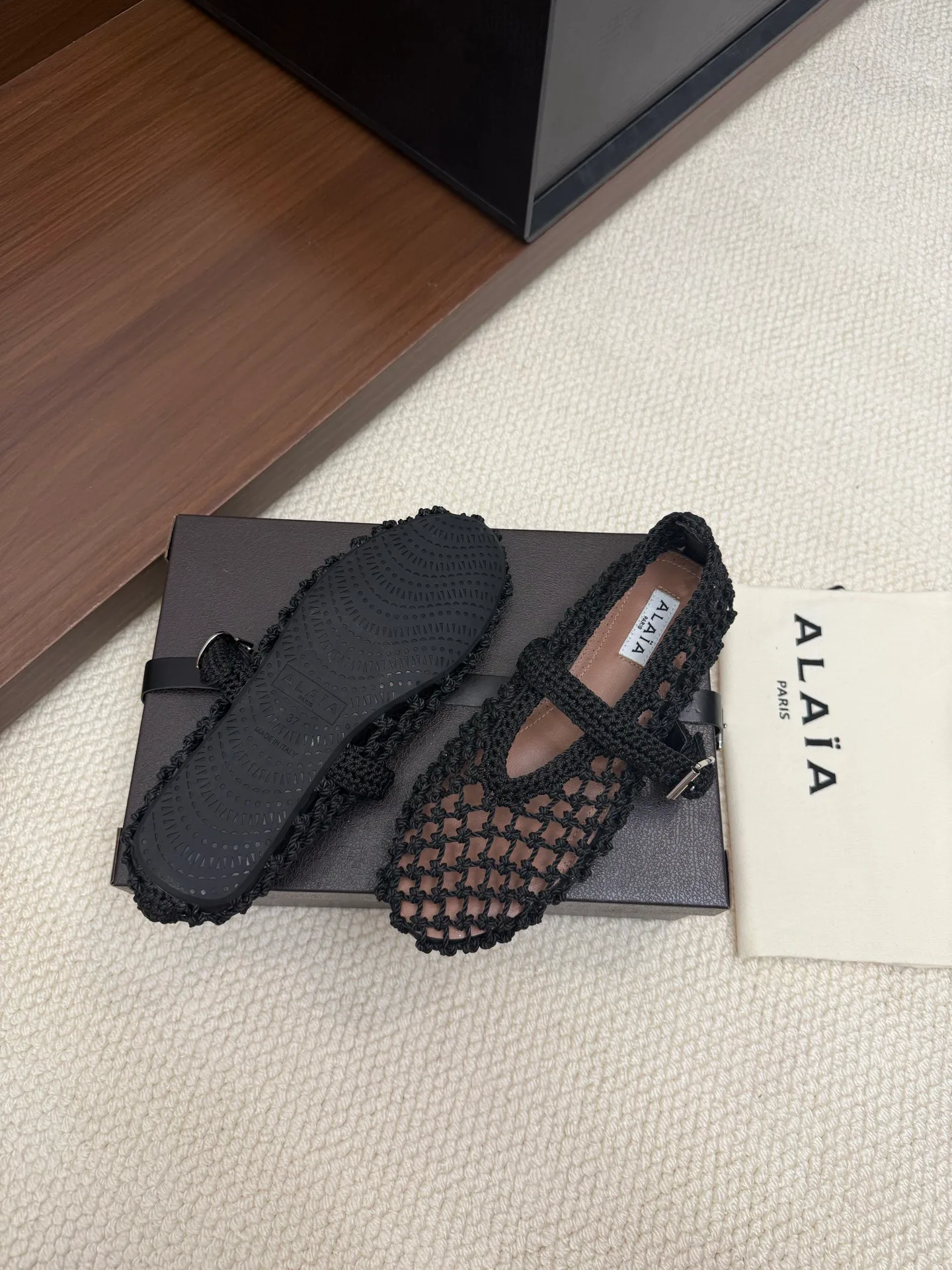 Women's Ballet Flats ALAIA 18042030