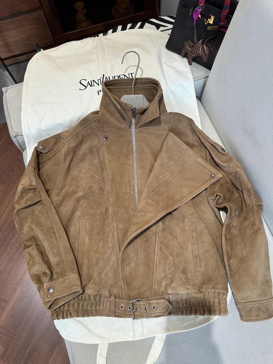 Women's Leather Jackets And Sheepskin Coats SAINT LAURENT 18485358
