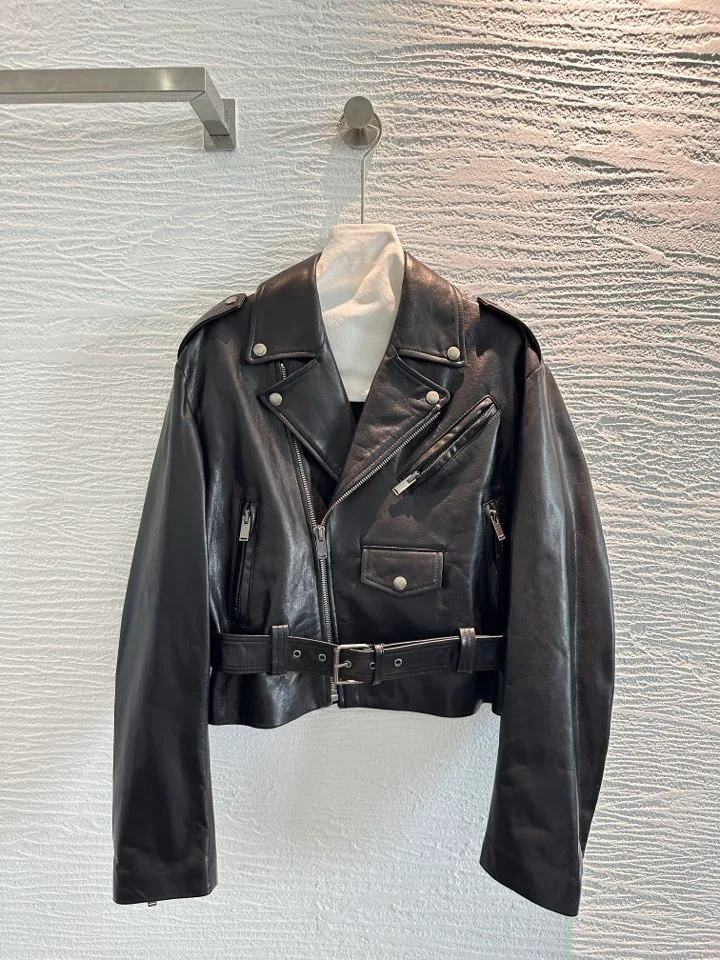 Women's Leather Jackets And Sheepskin Coats SAINT LAURENT 17302218