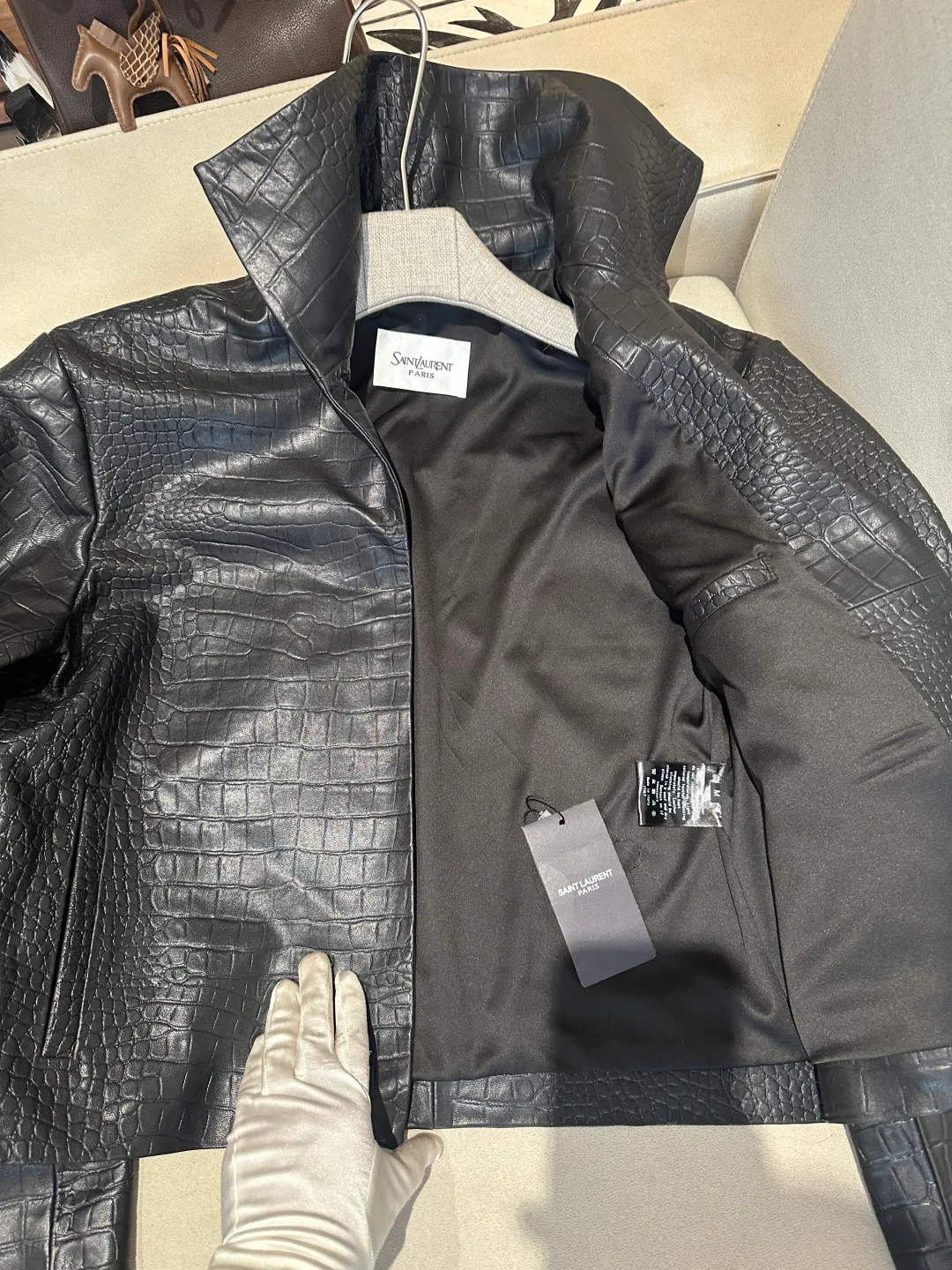 Women's Leather Jackets And Sheepskin Coats SAINT LAURENT 18333456