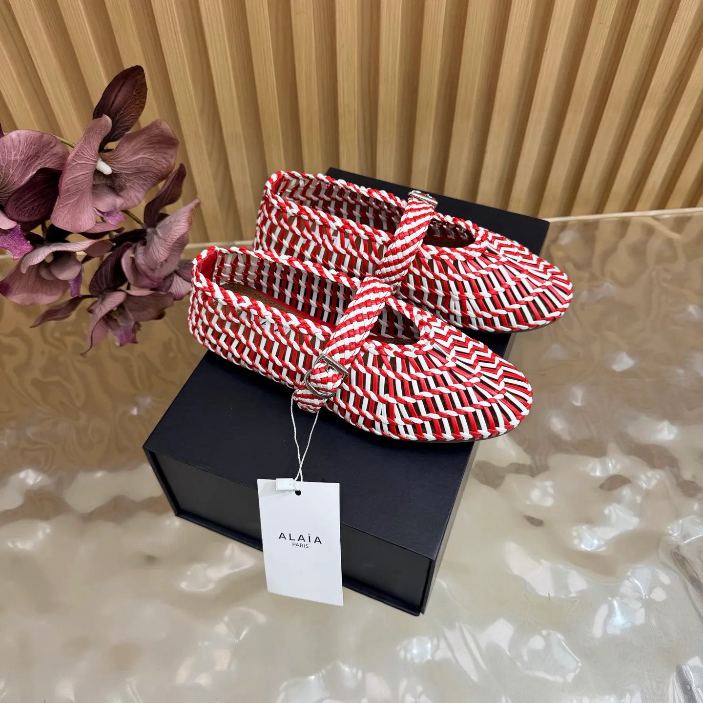 Women's Ballet Flats ALAIA 18400969