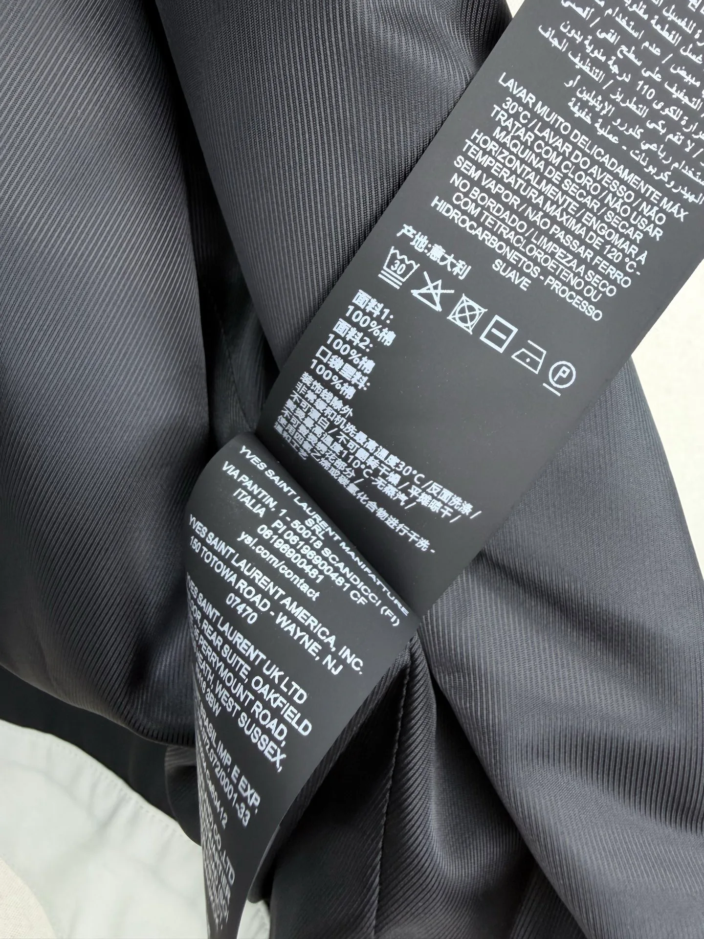 Men's Jackets And Down Jackets SAINT LAURENT 17564469