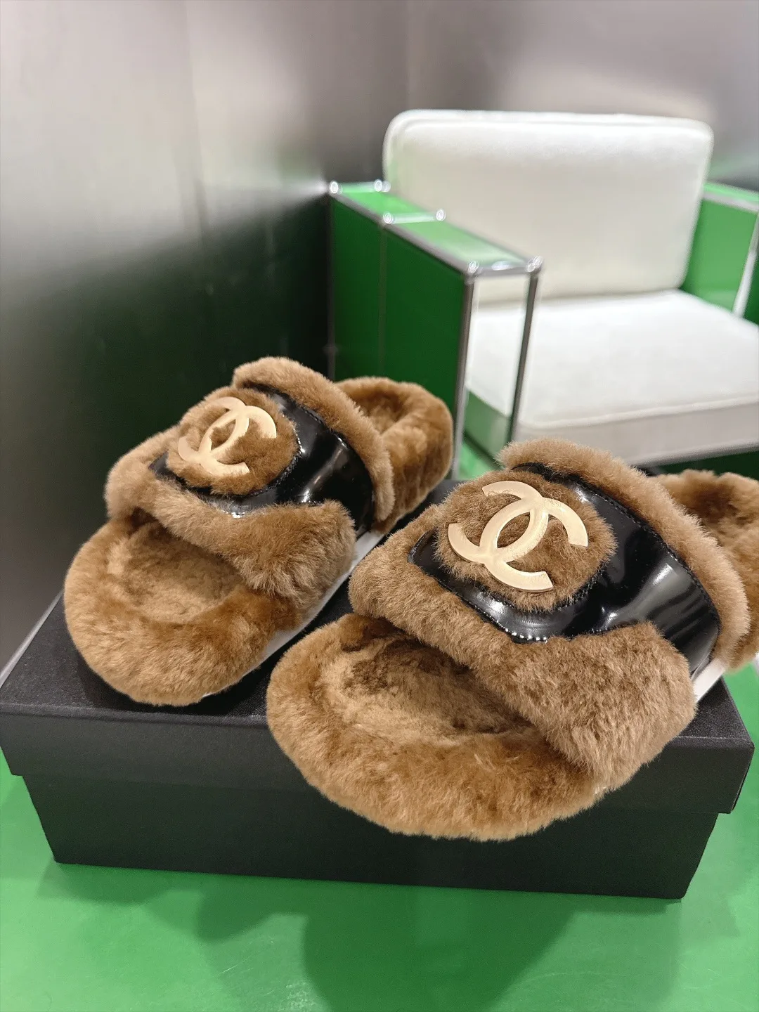 Women's Slippers CHANEL 17926698