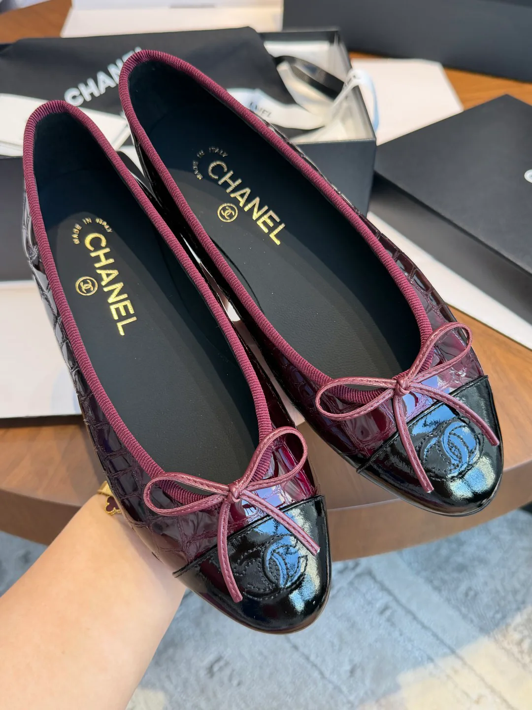 Women's Ballet Flats CHANEL 17480188