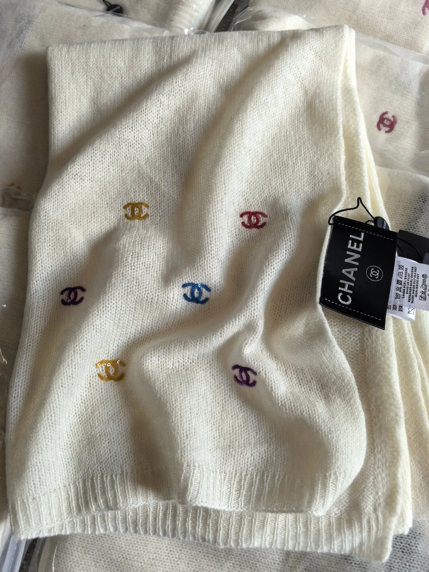 Scarves CHANEL 17916827