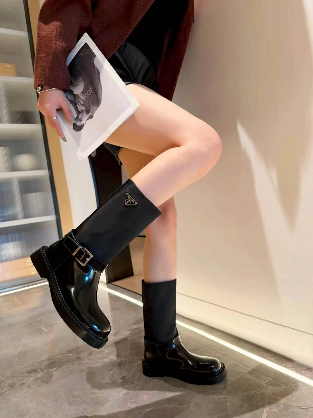 Women's Ankle Boots PRADA 17897797