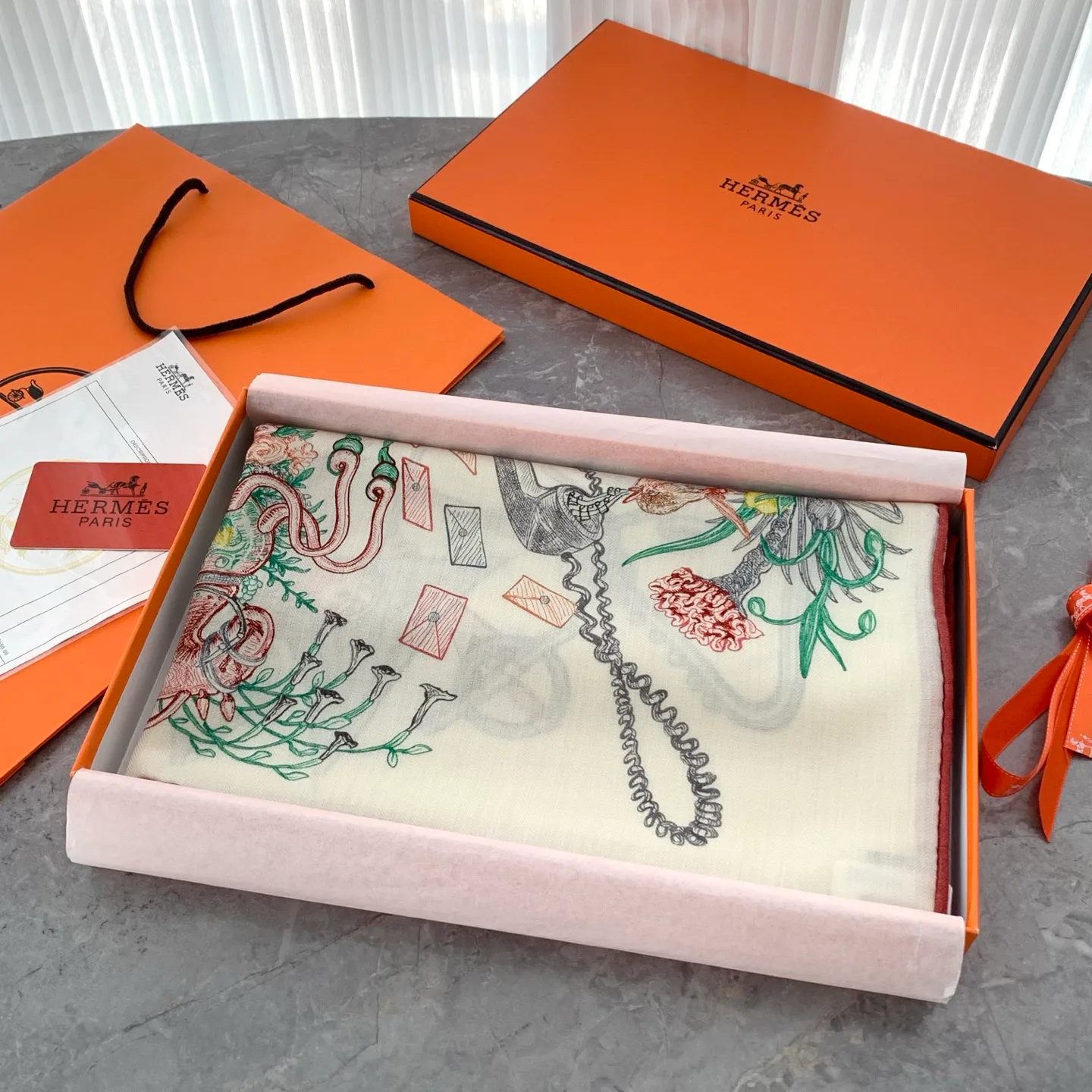 Silk Scarves HERMES 17991628