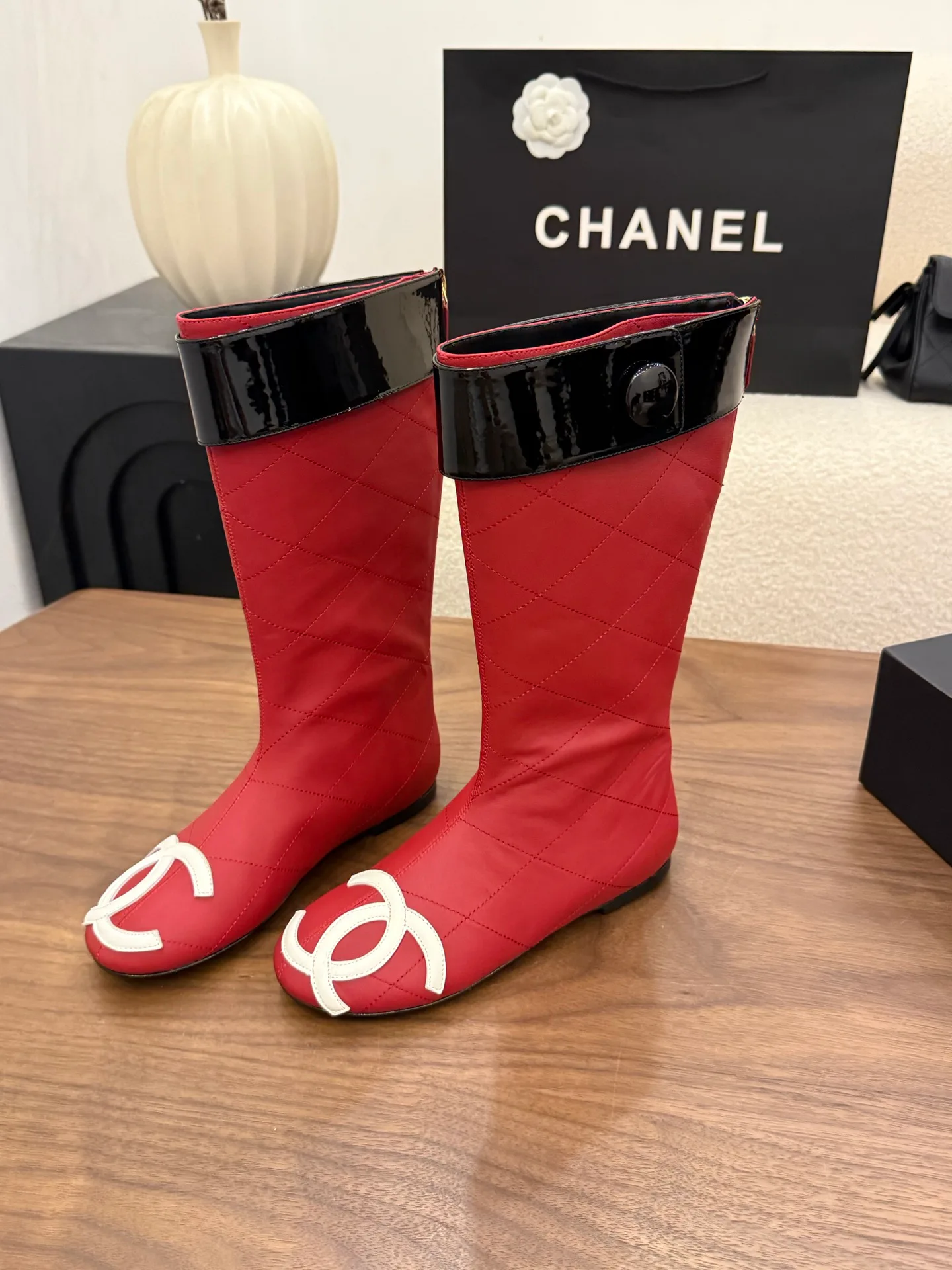 Women's Boots CHANEL 18275747