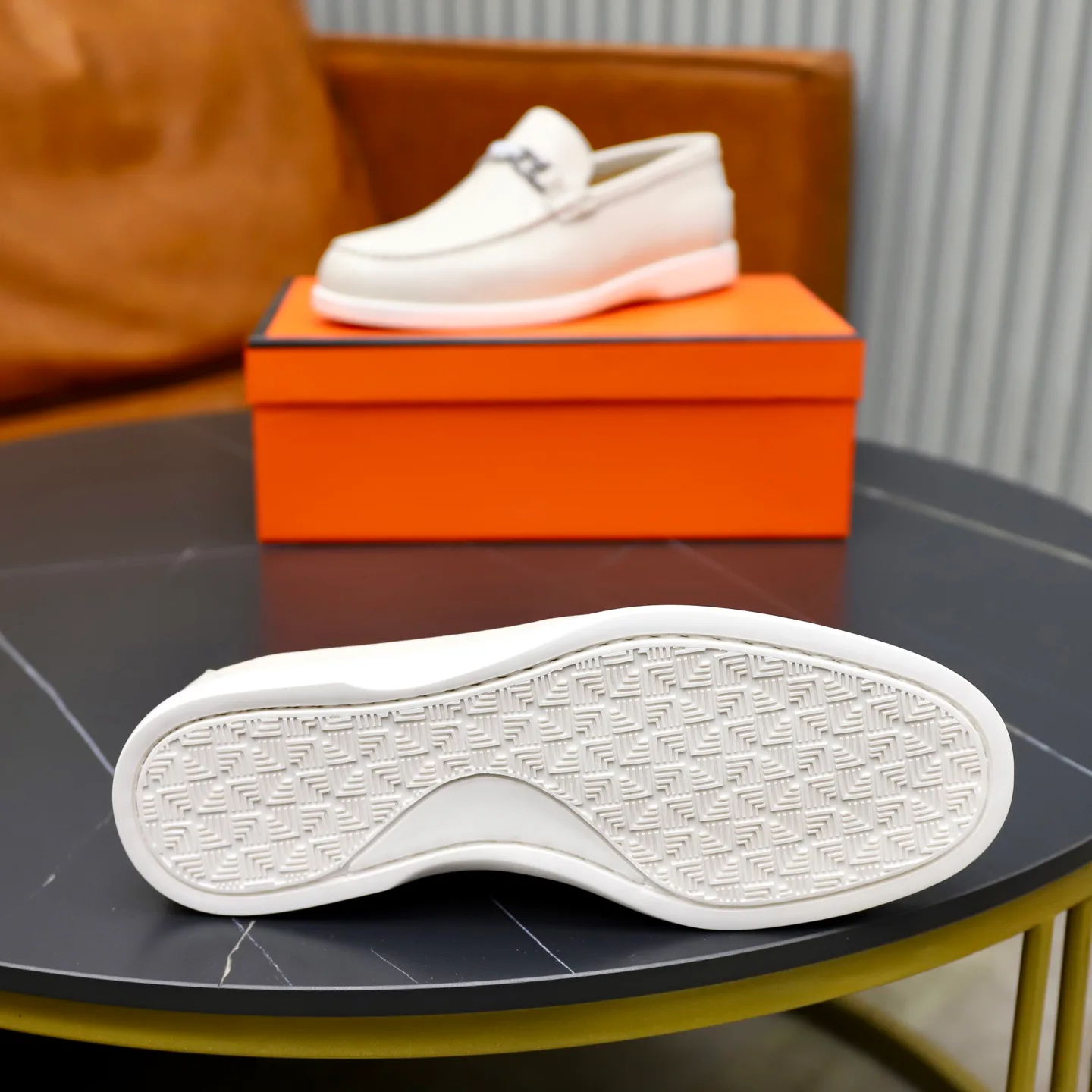 Men's Loafers And Dress Shoes HERMES 18103083