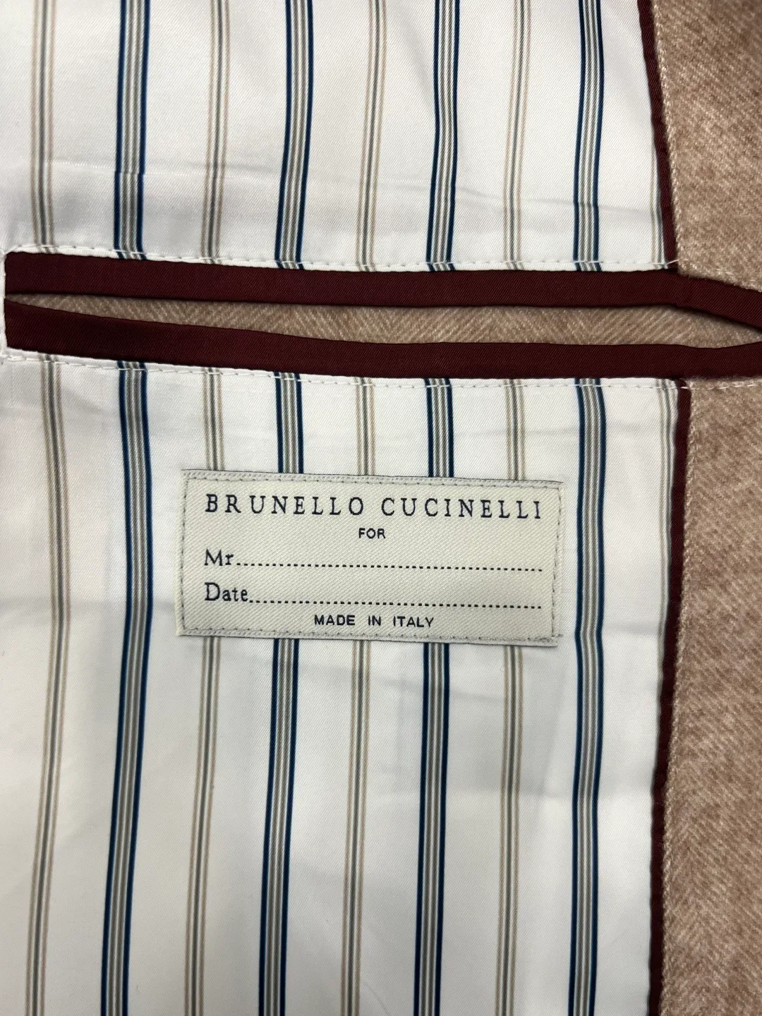 Men's Blazers BRUNELLO CUCINELLI 18209780