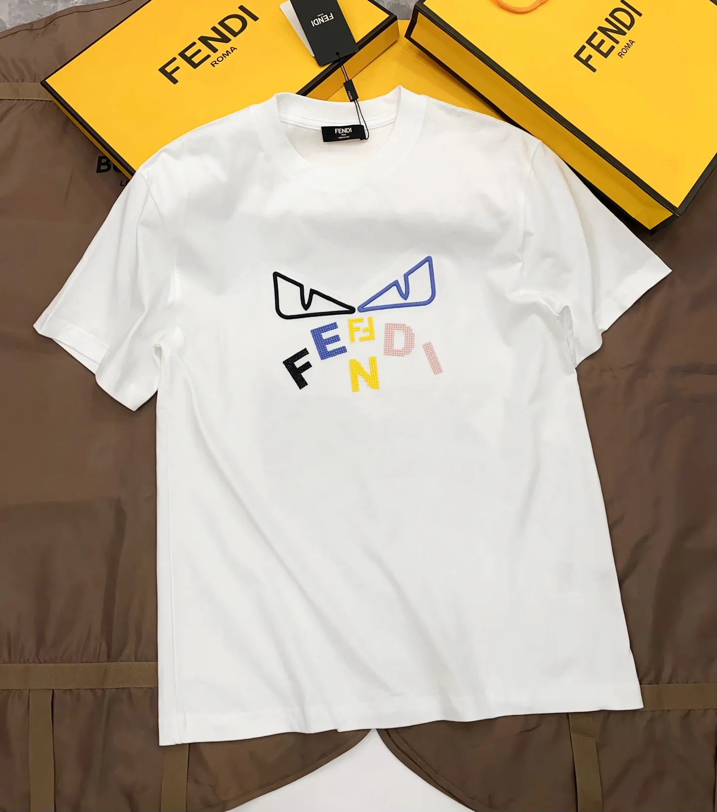 Men's T-Shirts FENDI 17001220