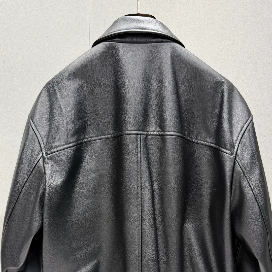 Кожаные Куртки И Дублёнки Мужские Saint Laurent 18578942