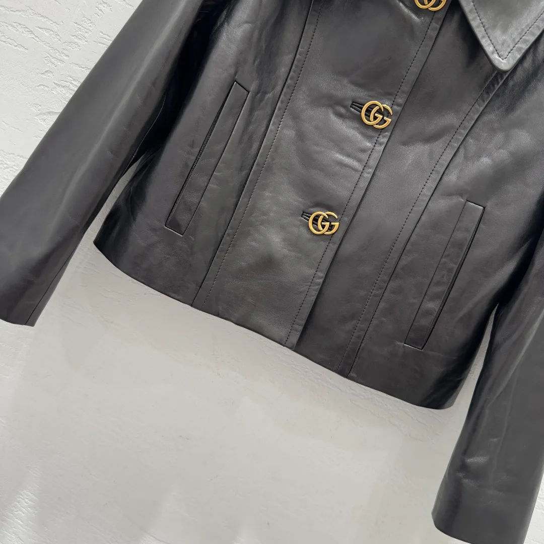 Women's Leather Jackets And Sheepskin Coats GUCCI 18064715