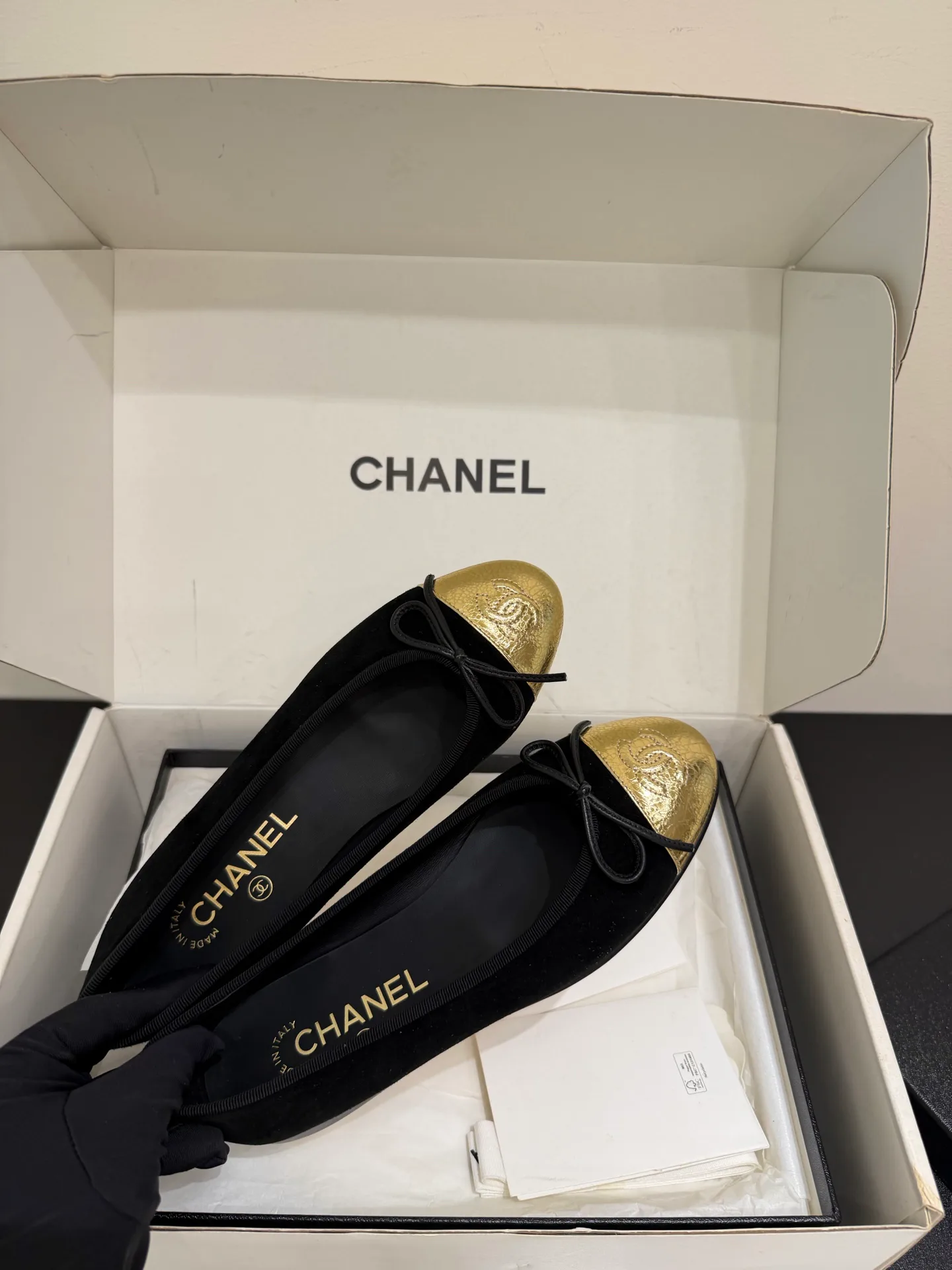Women's Ballet Flats CHANEL 18080149
