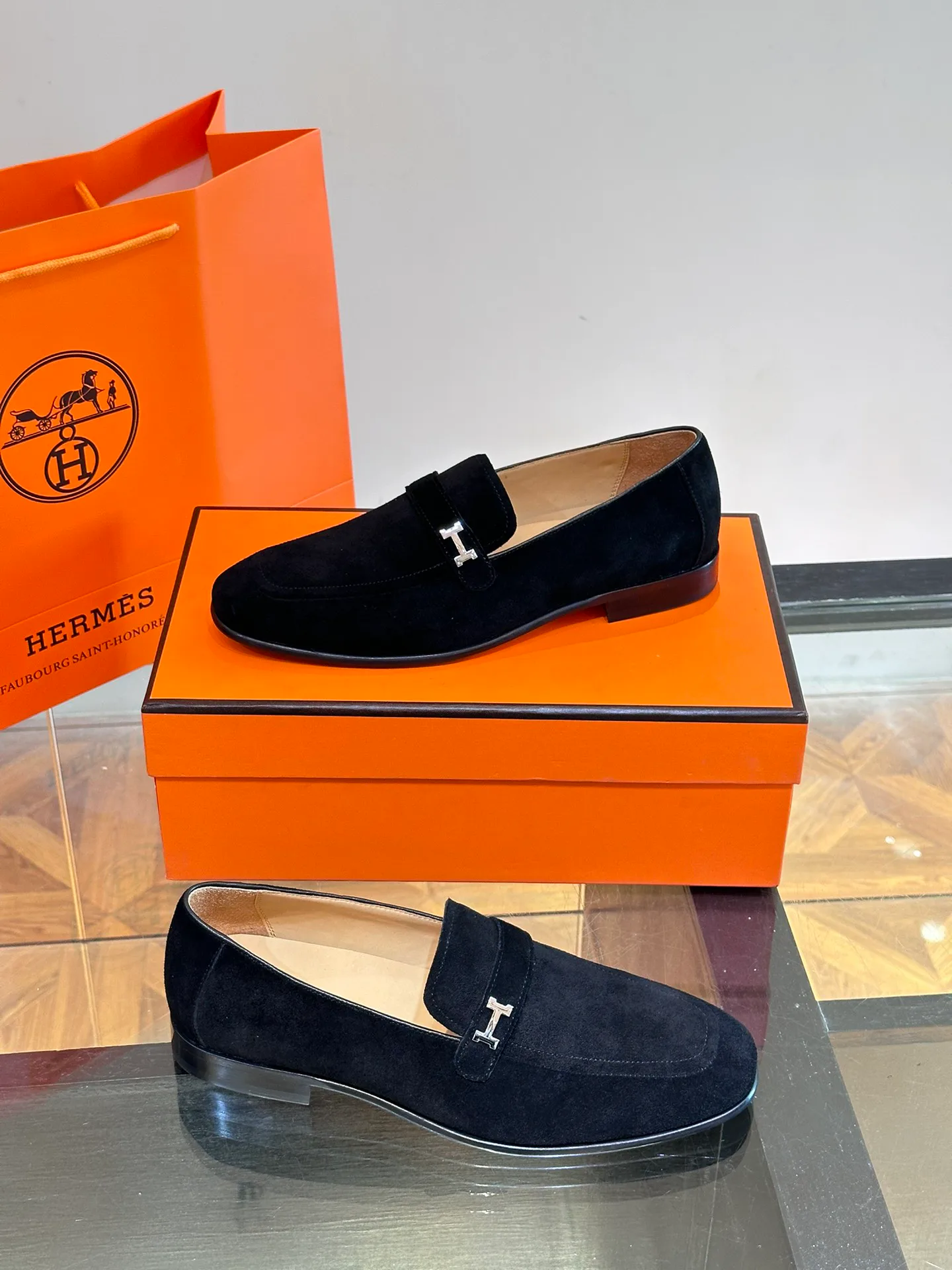 Men's Loafers And Dress Shoes HERMES 17745575